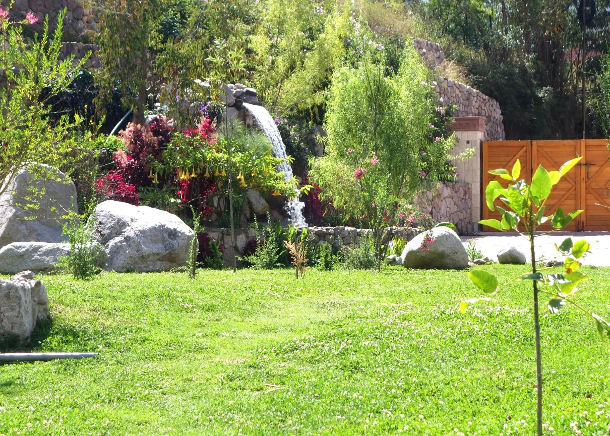 Garden view in Taypikala Deluxe Valle Sagrado