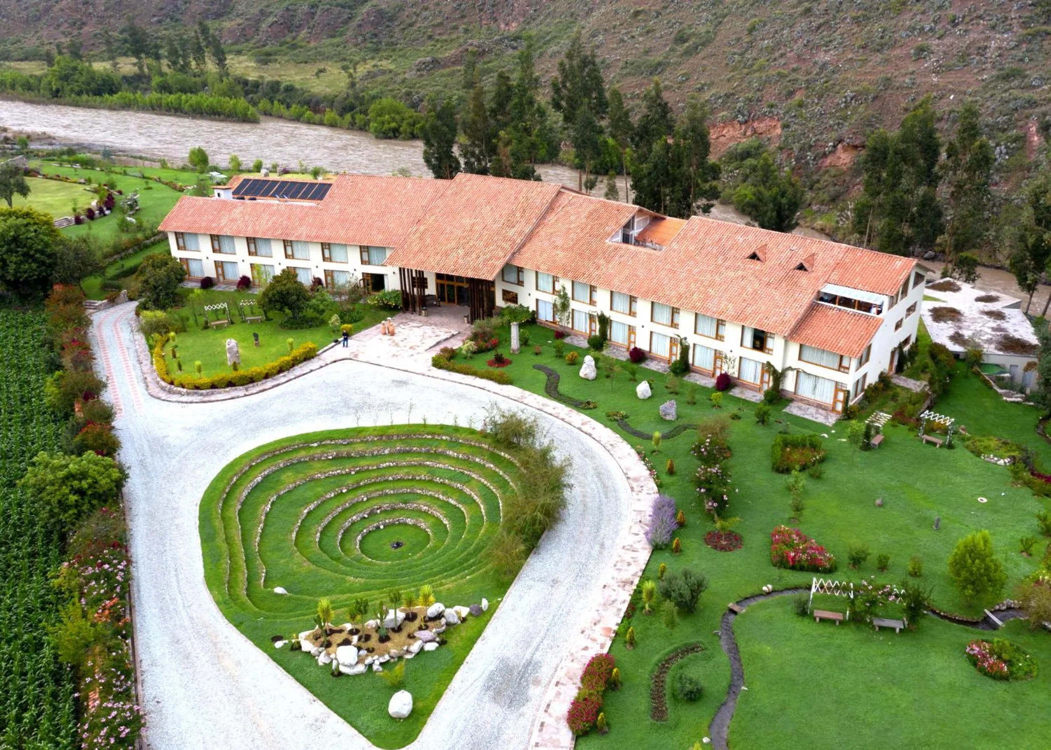 Bird's eye view in Taypikala Deluxe Valle Sagrado