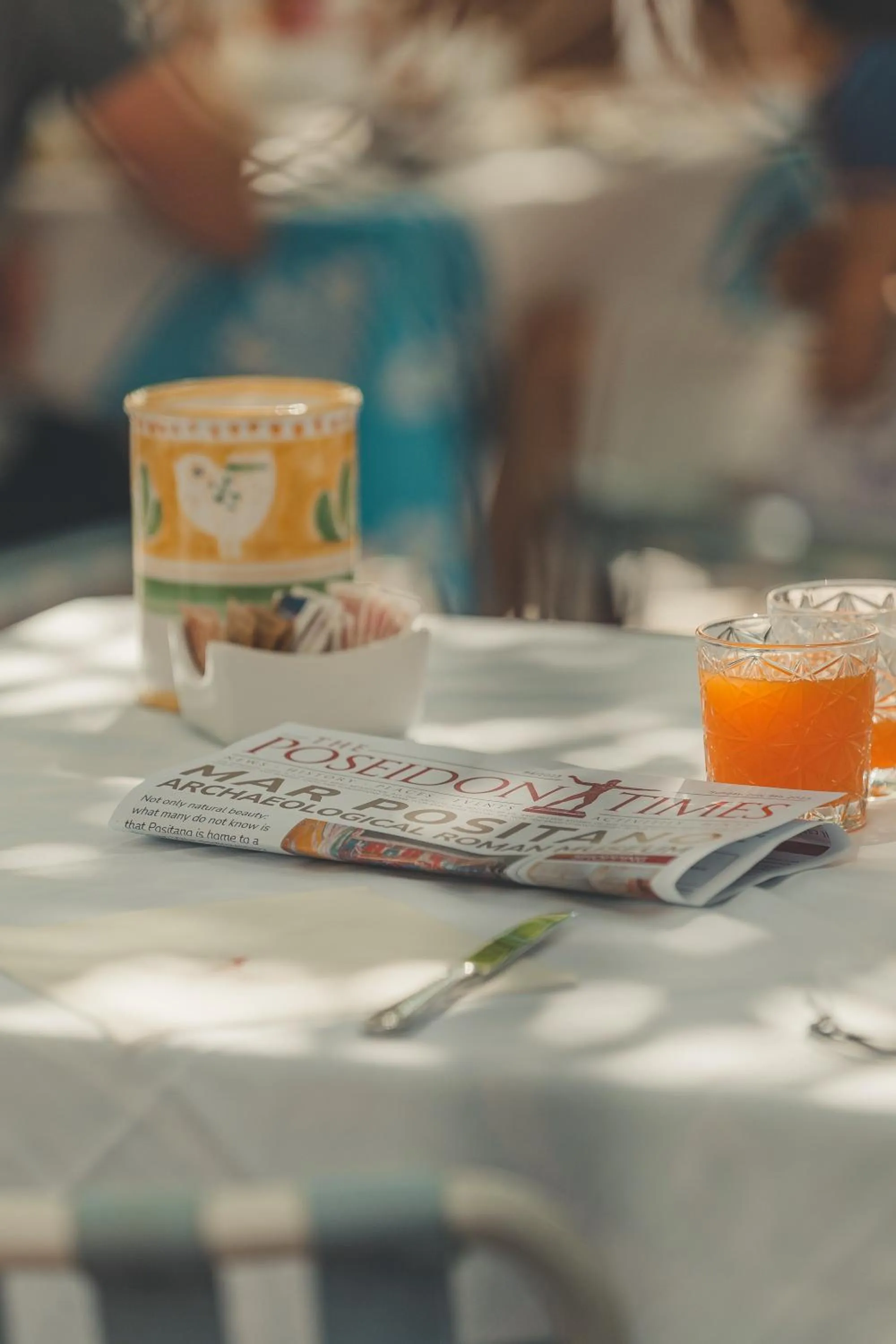 Breakfast in Hotel Poseidon