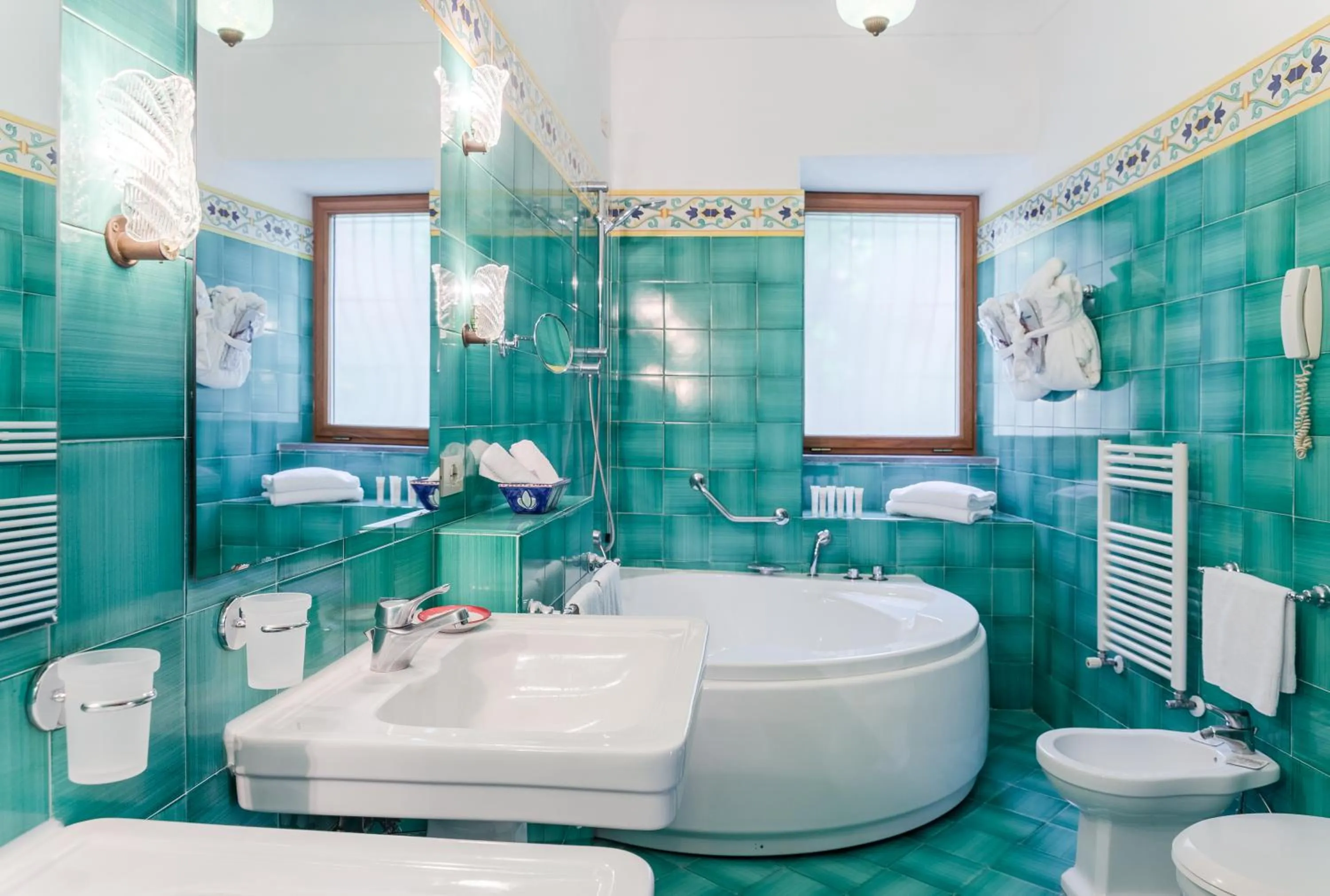 Bathroom in Hotel Poseidon