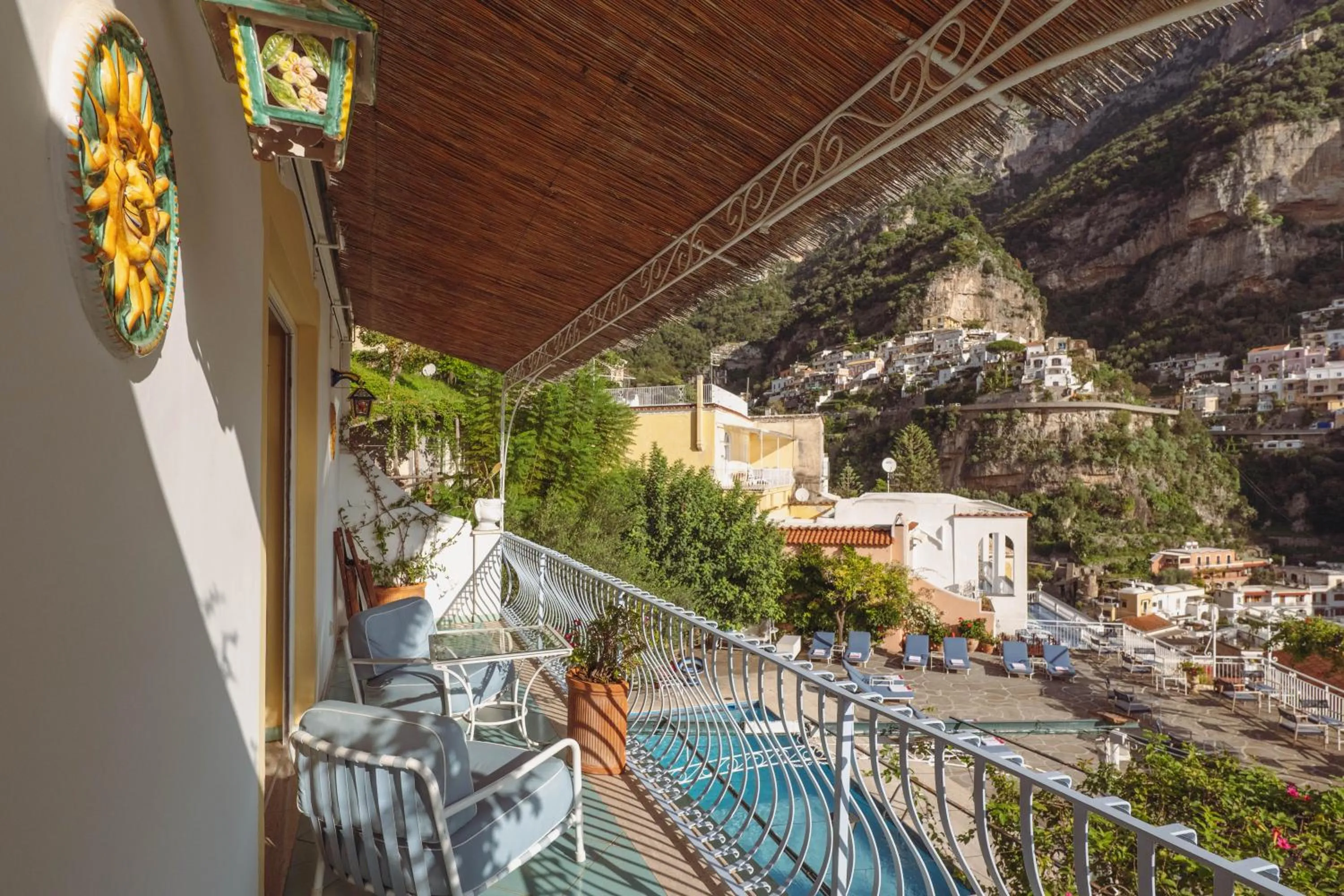 Balcony/Terrace in Hotel Poseidon