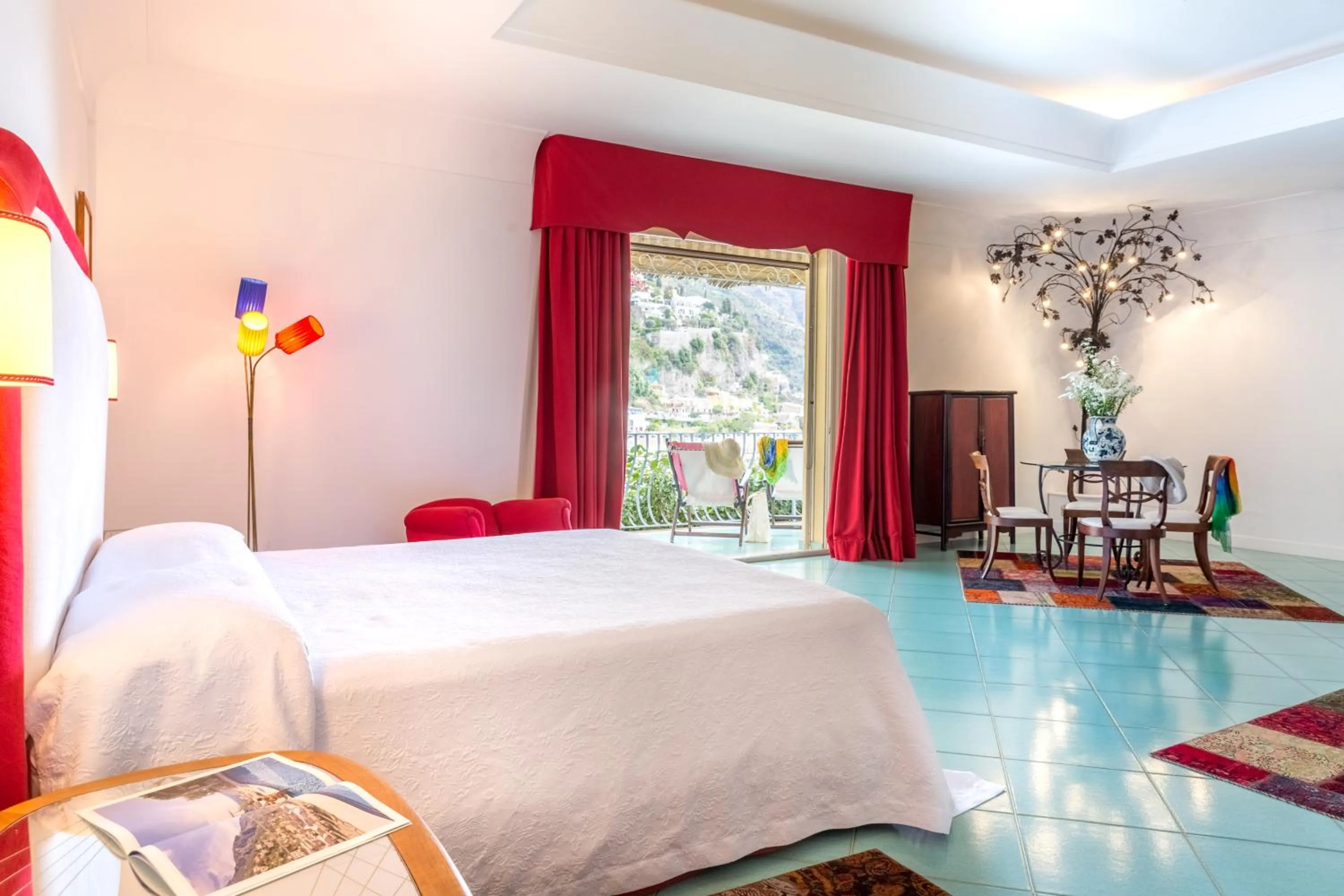 Bedroom, Bed in Hotel Poseidon