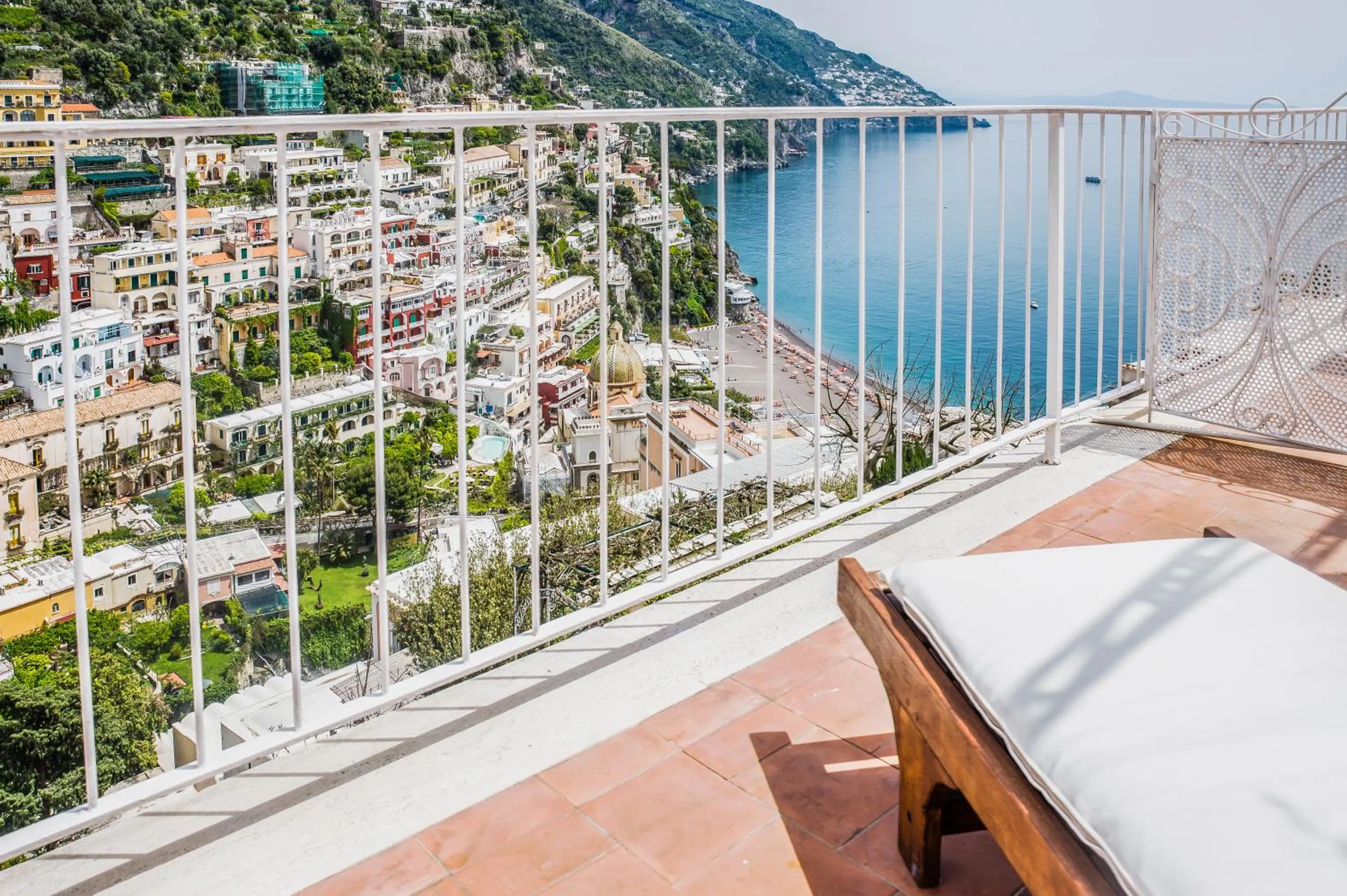 Patio in Hotel Poseidon