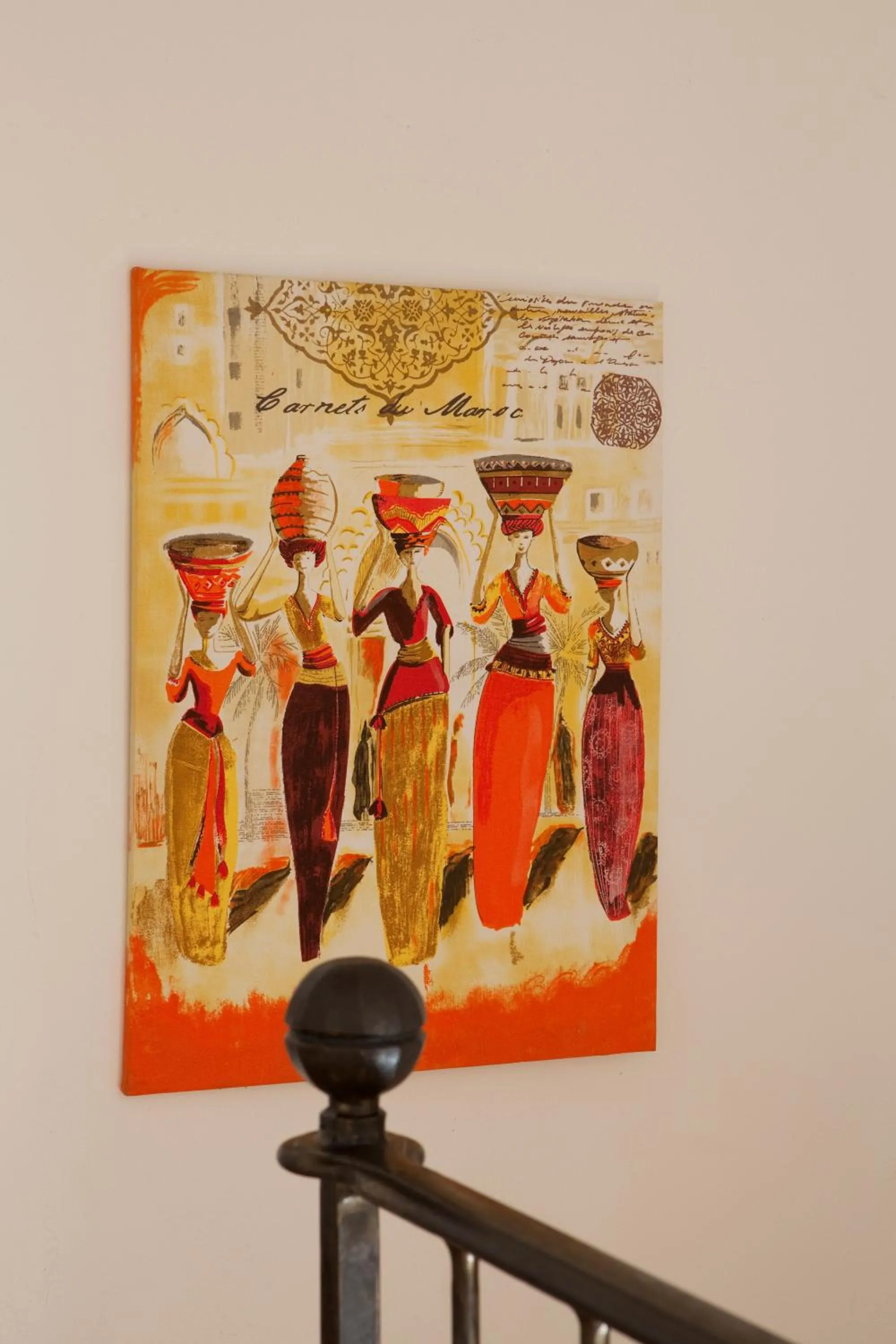 Decorative detail in Mas La Jaina