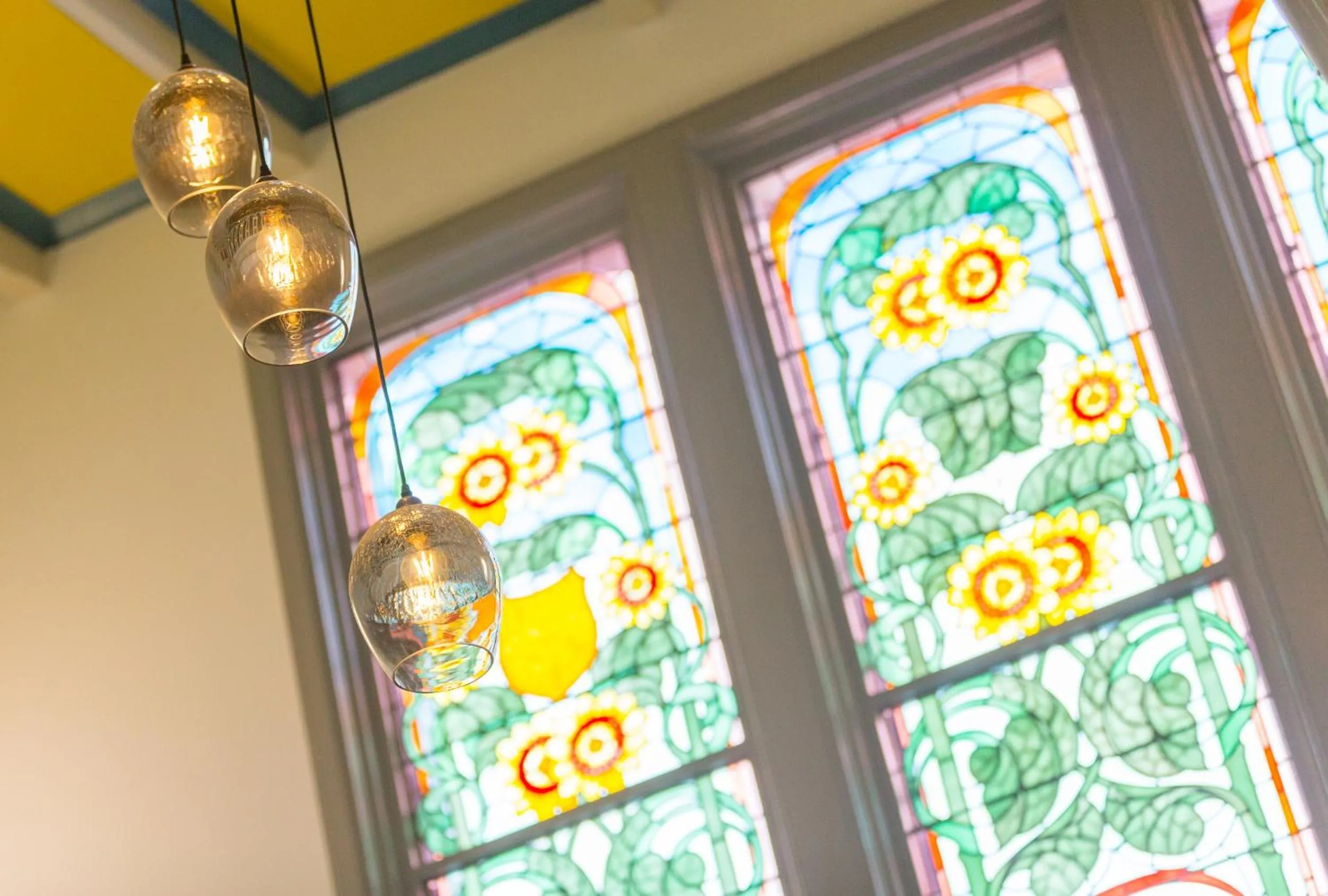 Decorative detail in Rijksmonument Hotel de Sprenck - including free private parking