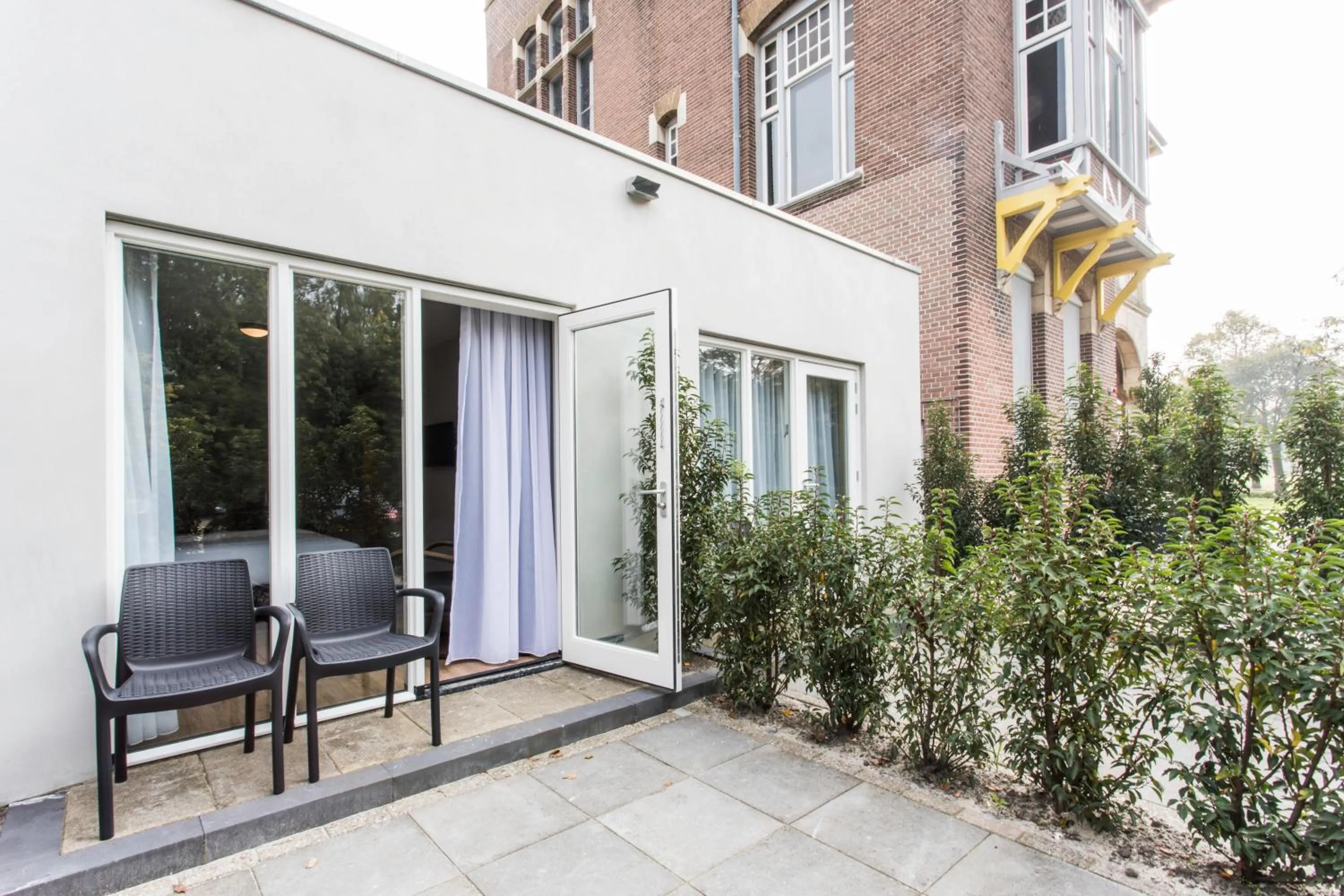 Balcony/Terrace in Rijksmonument Hotel de Sprenck - including free private parking