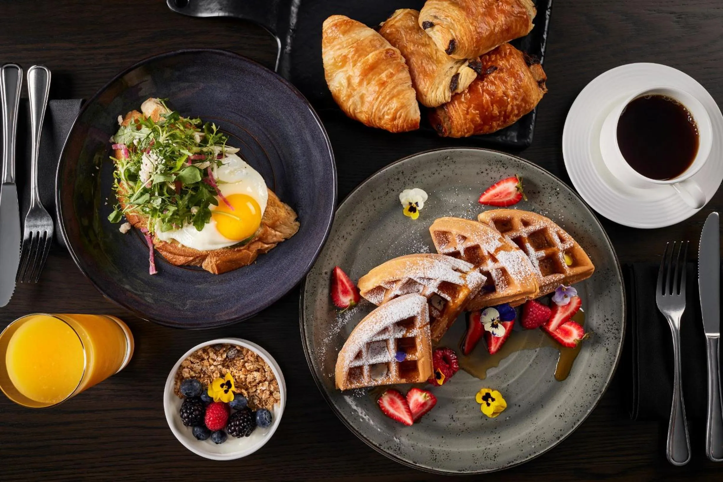 Food and drinks in The Ritz-Carlton Georgetown, Washington, D.C.