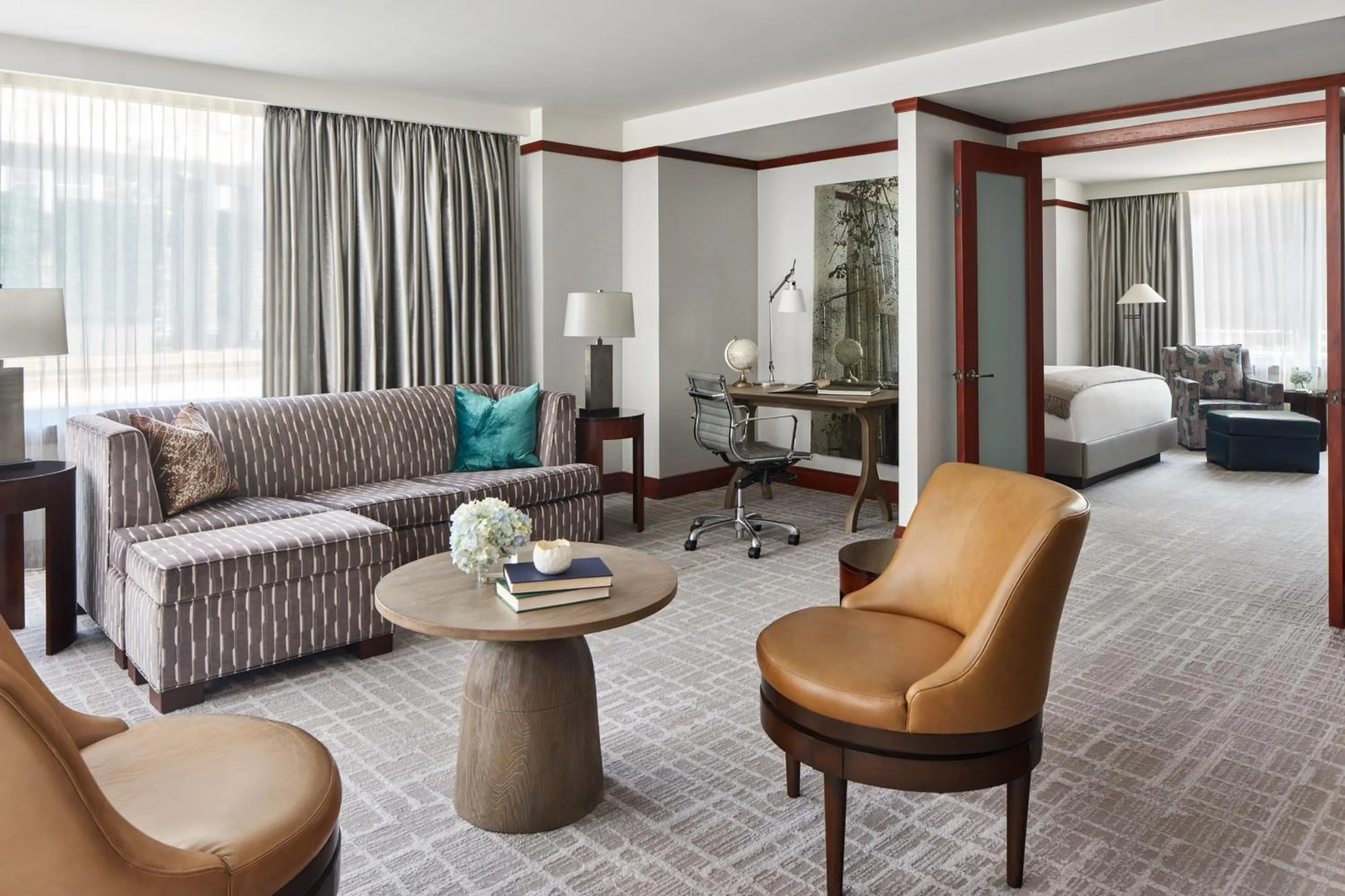 Living room in The Ritz-Carlton Georgetown, Washington, D.C.