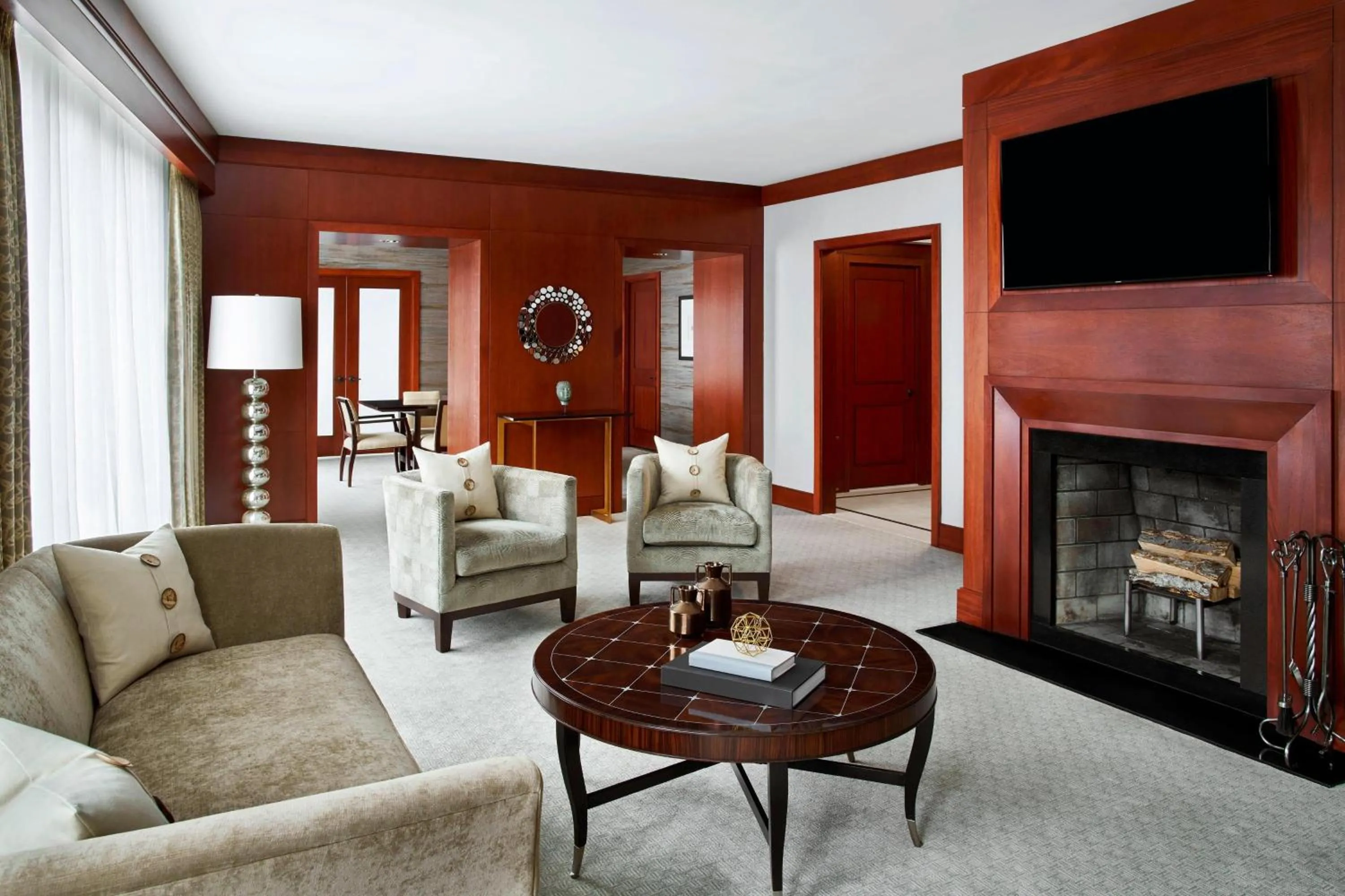 Living room in The Ritz-Carlton Georgetown, Washington, D.C.