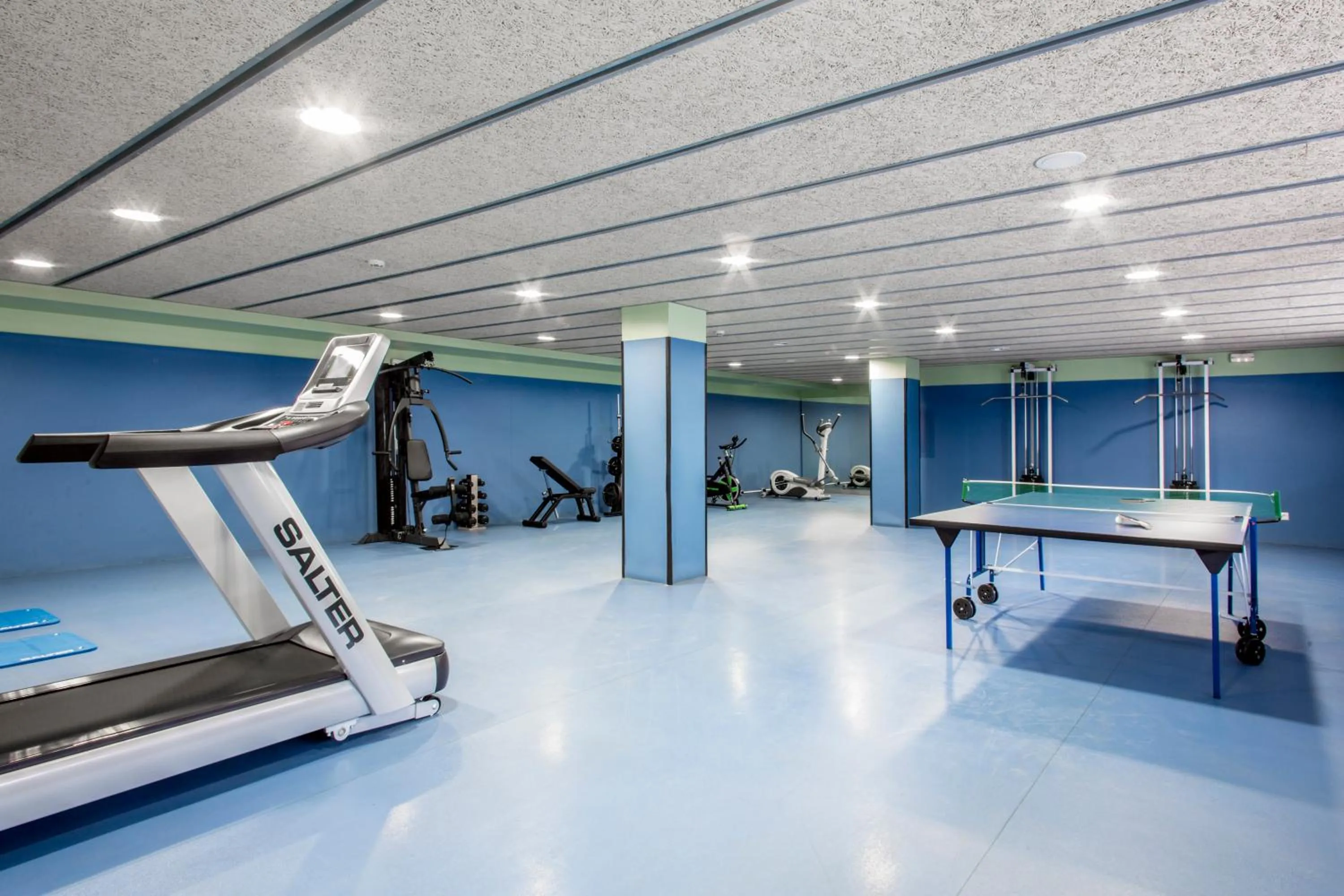 Fitness centre/facilities in Residencia Universitaria Resa As Burgas