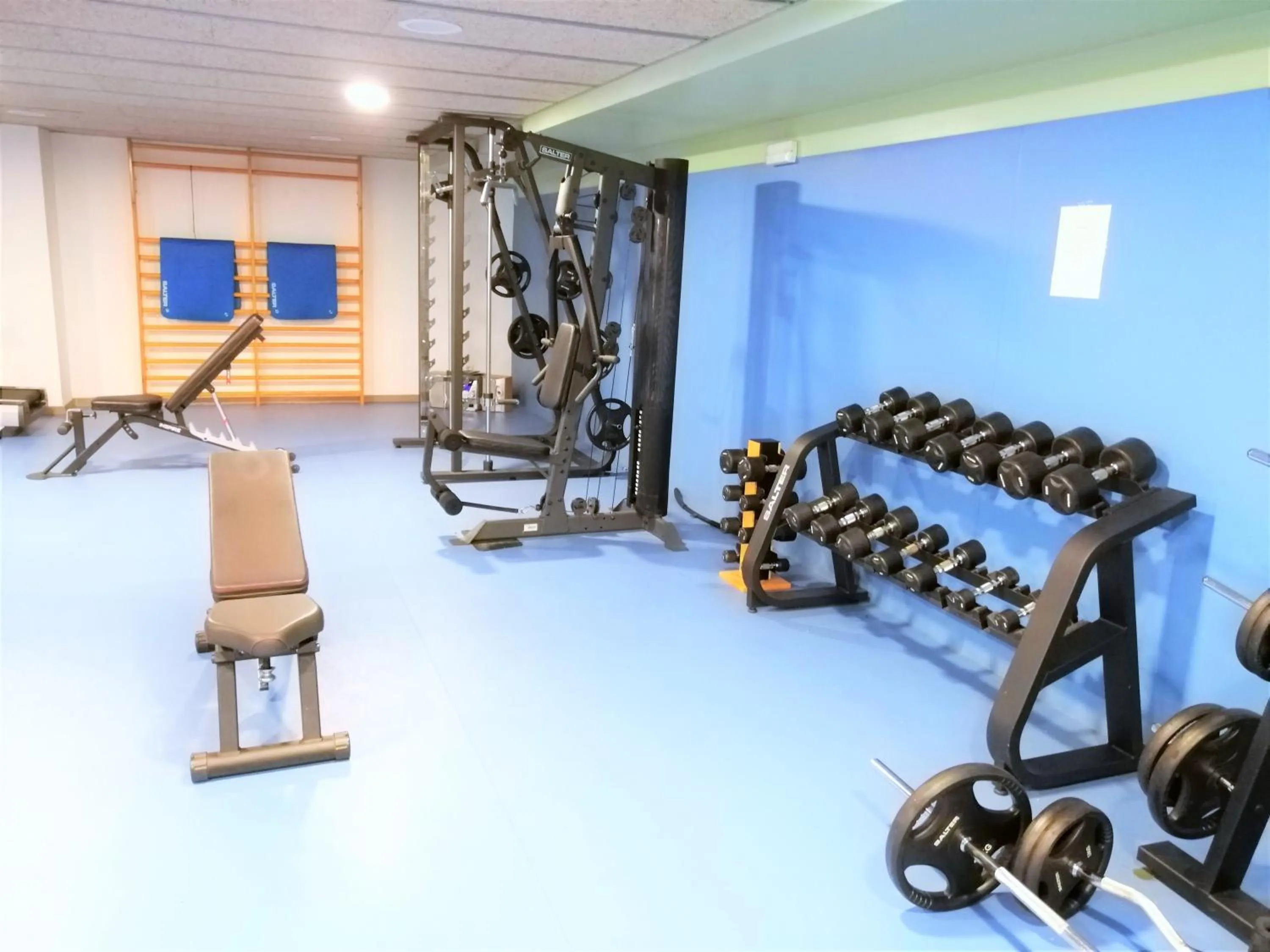 Fitness centre/facilities in Residencia Universitaria Resa As Burgas
