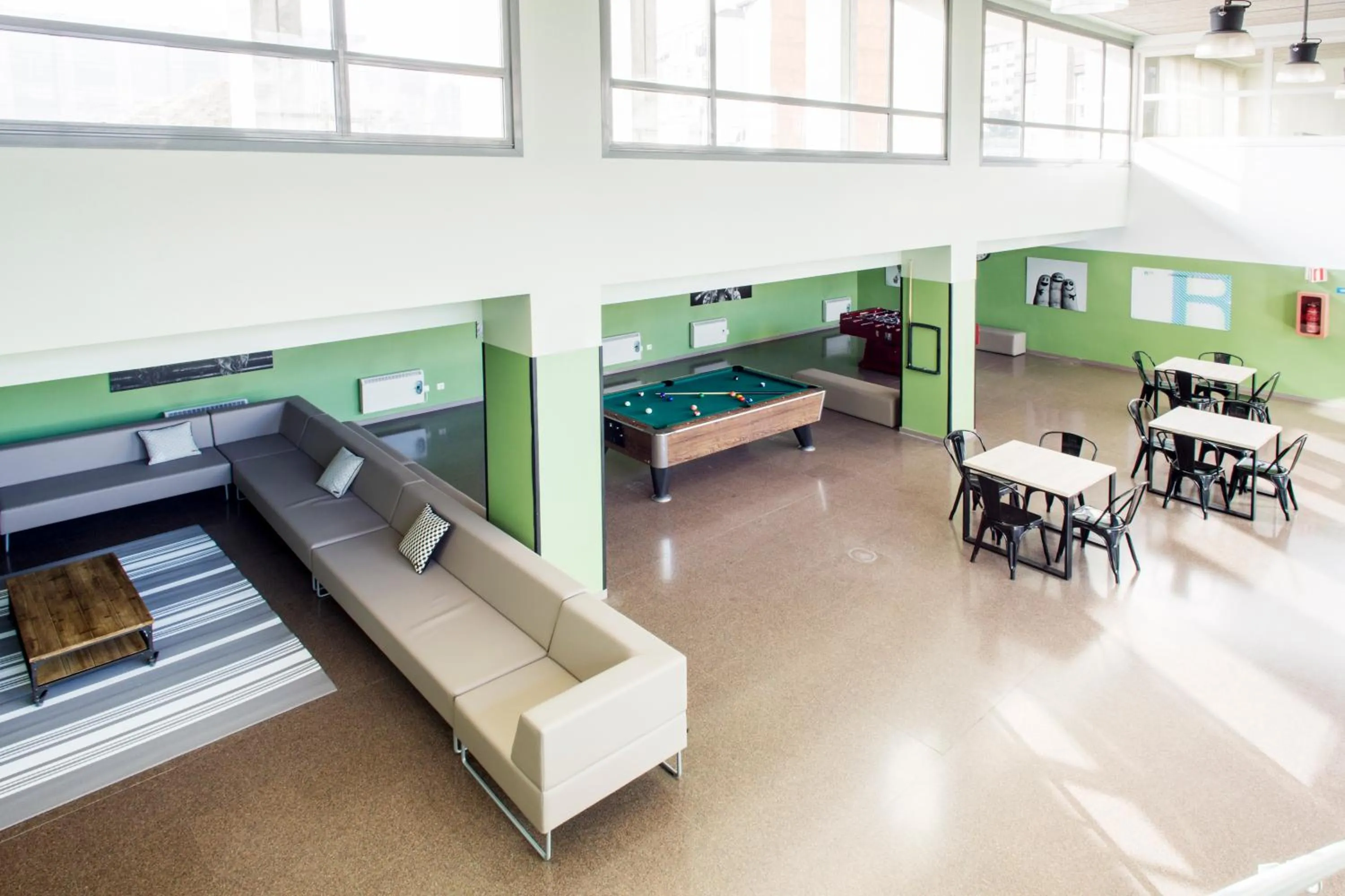 Communal lounge/ TV room in Residencia Universitaria Resa As Burgas