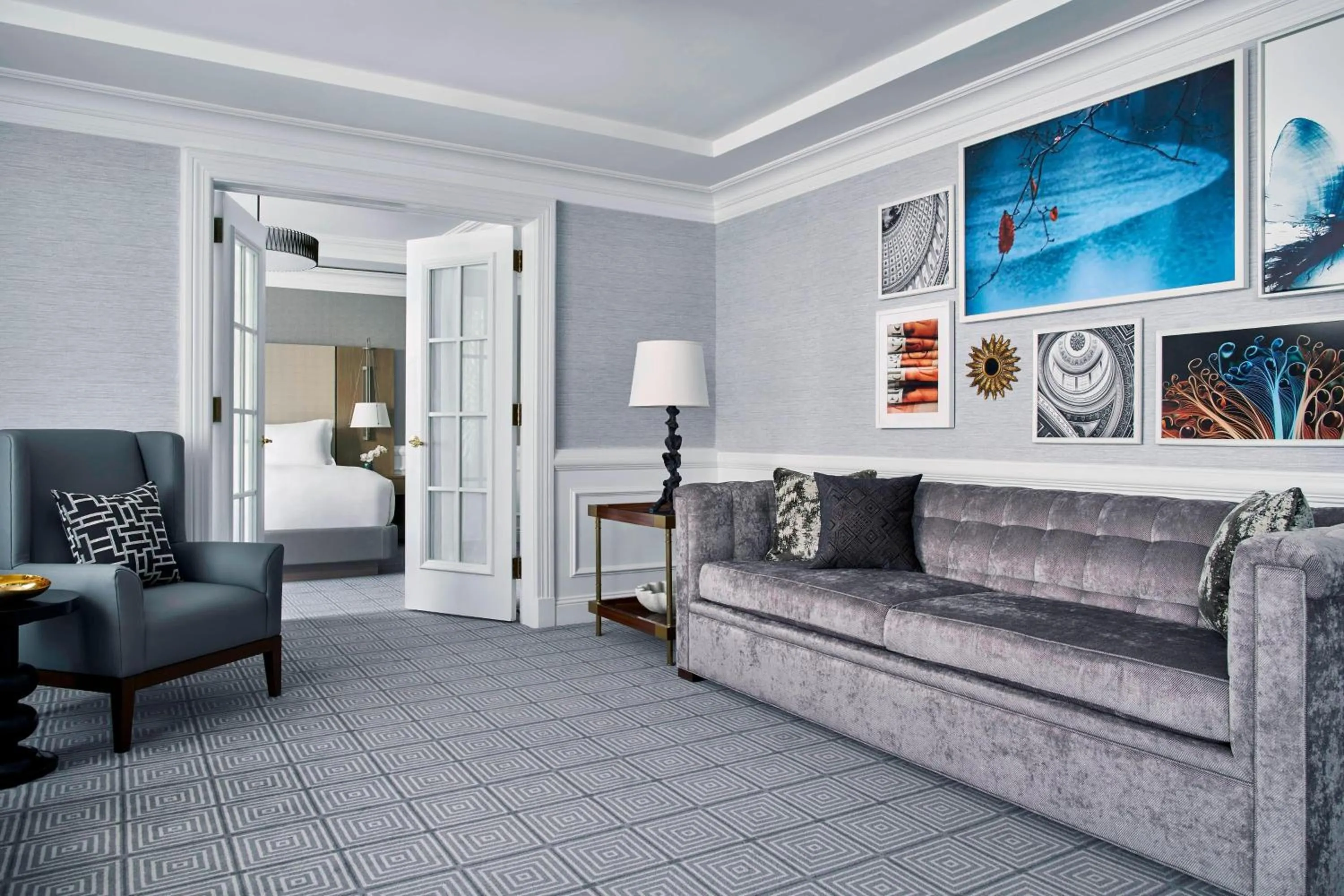 Living room in The Ritz-Carlton, Washington, D.C.