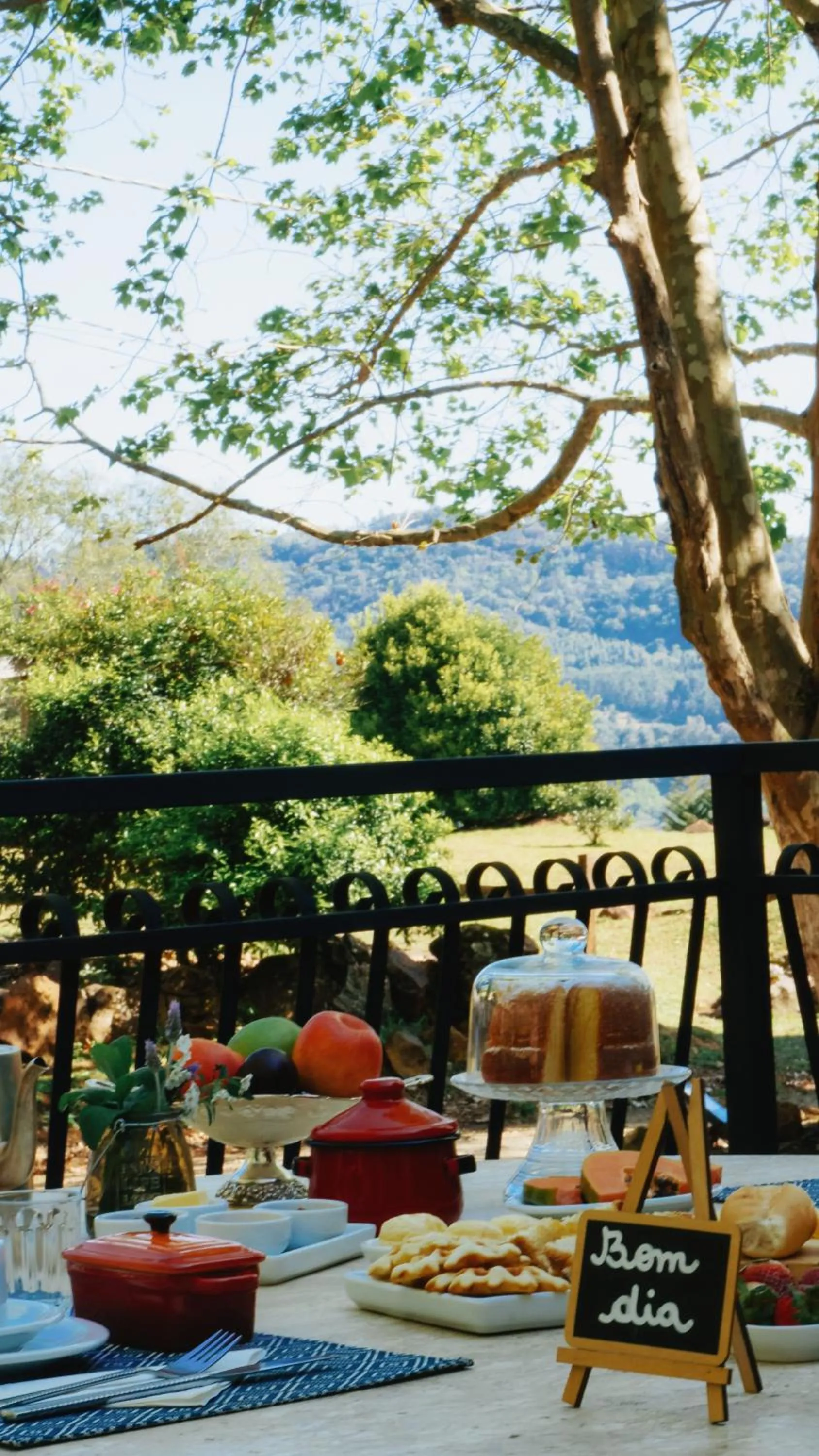 Breakfast in Pousada La Vista