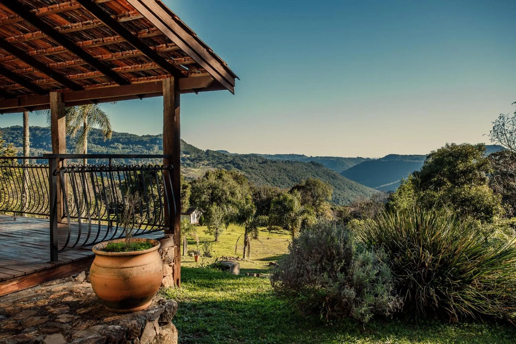 Mountain view in Pousada La Vista