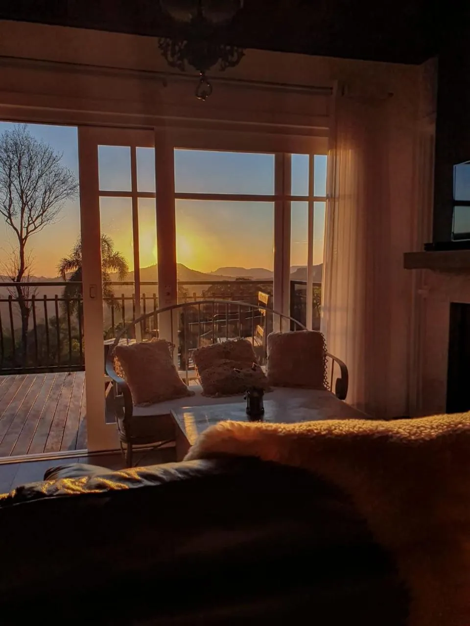 Sunset in Pousada La Vista