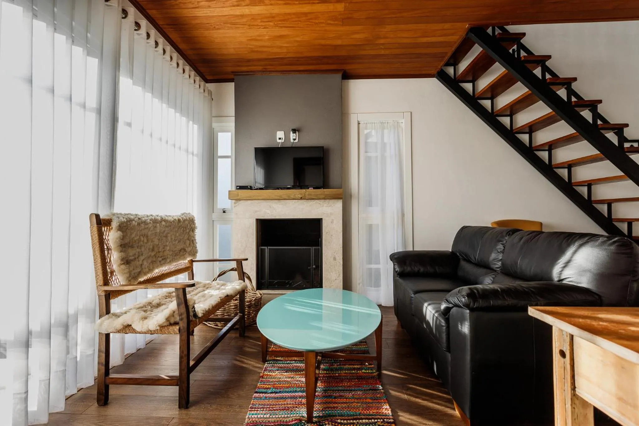 Living room in Pousada La Vista