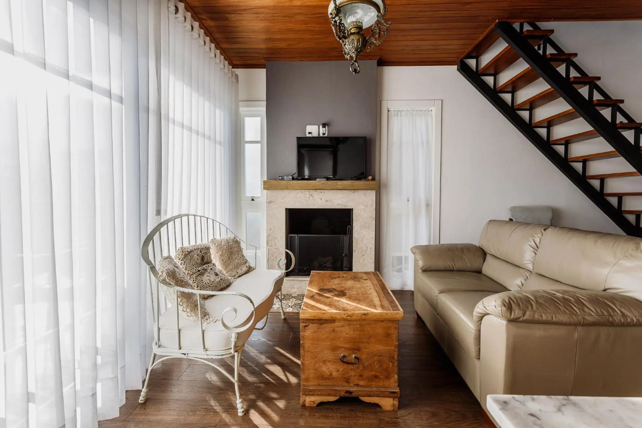 Living room in Pousada La Vista