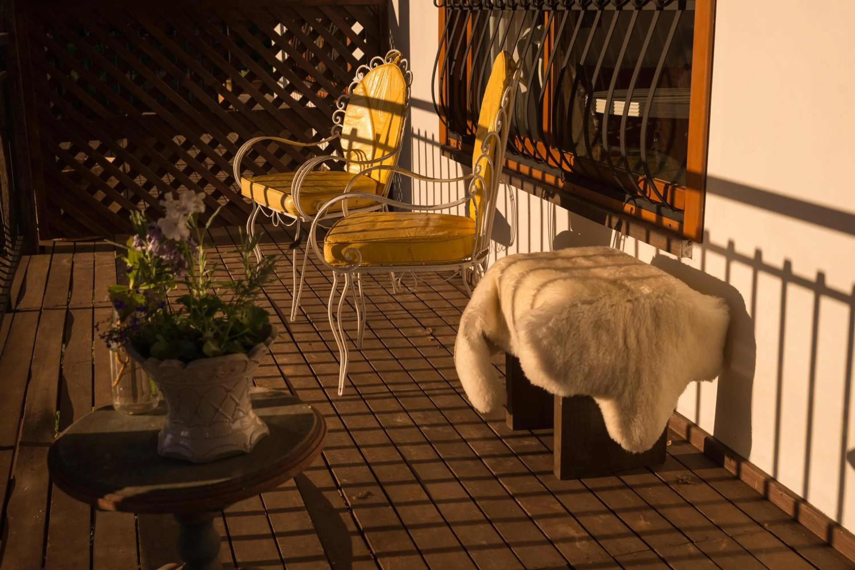 Balcony/Terrace in Pousada La Vista