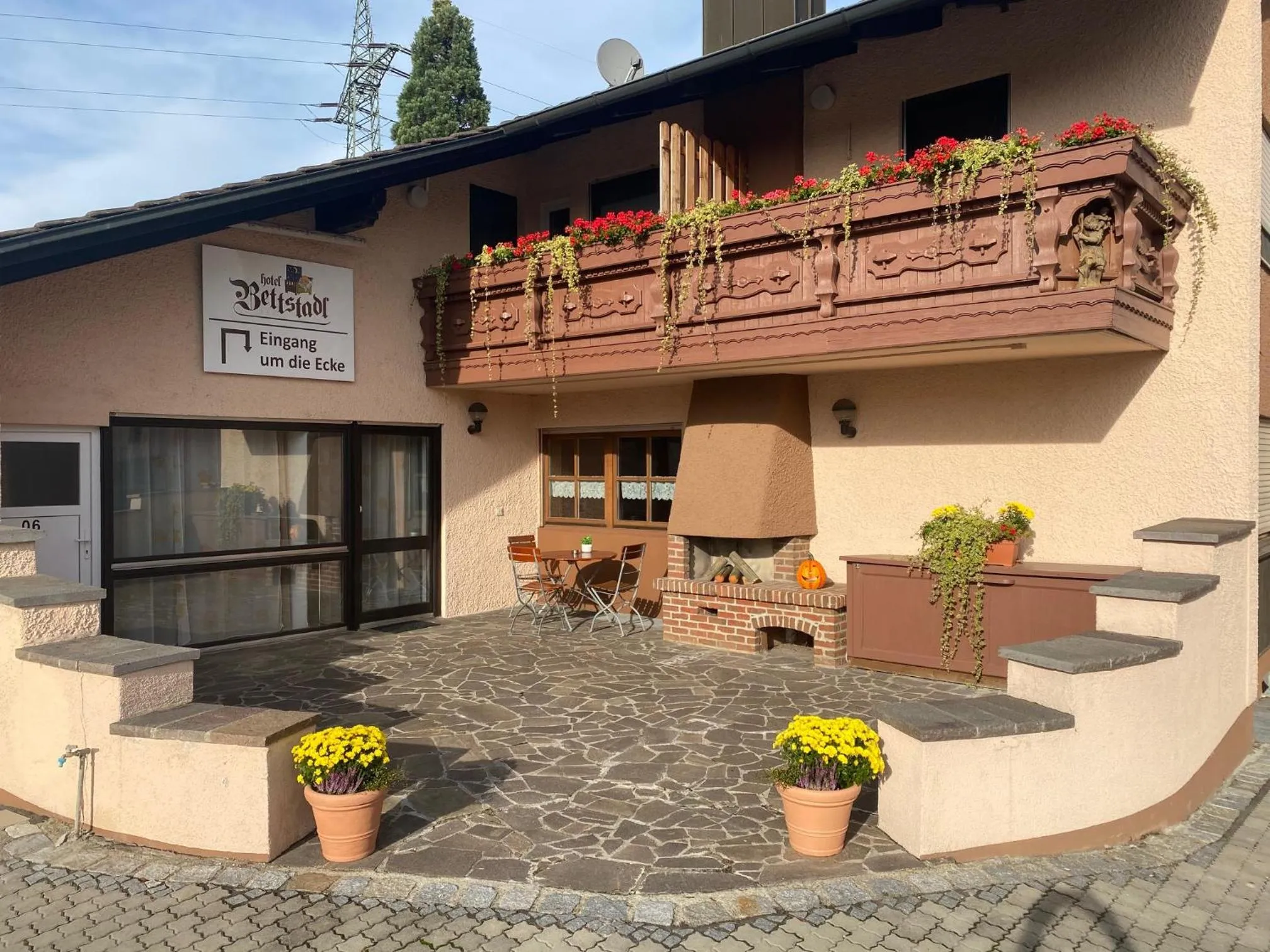 BBQ facilities in Hotel Bettstadl