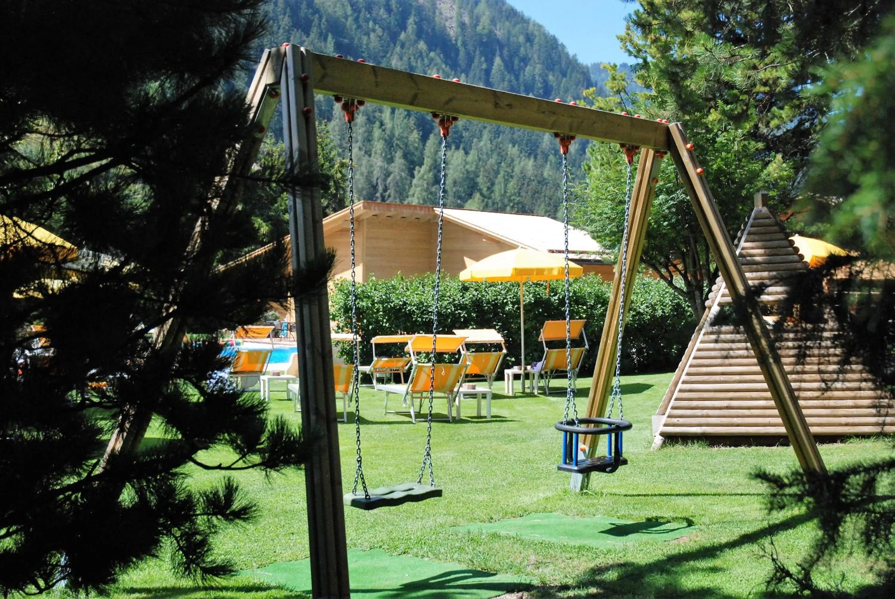Children play ground in Residence Comploj