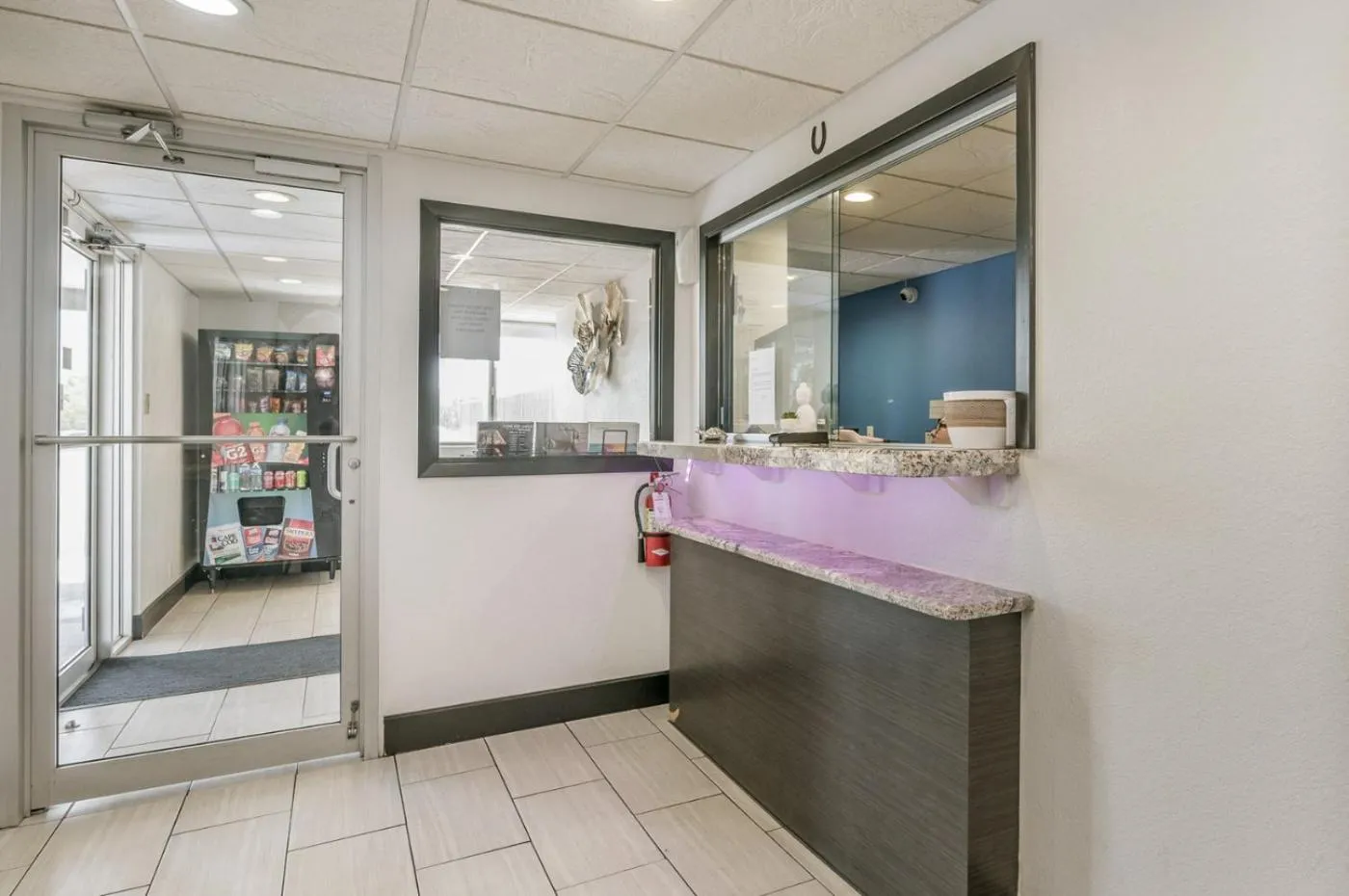 Lobby or reception in Relax Inn West Amarillo Medical Center