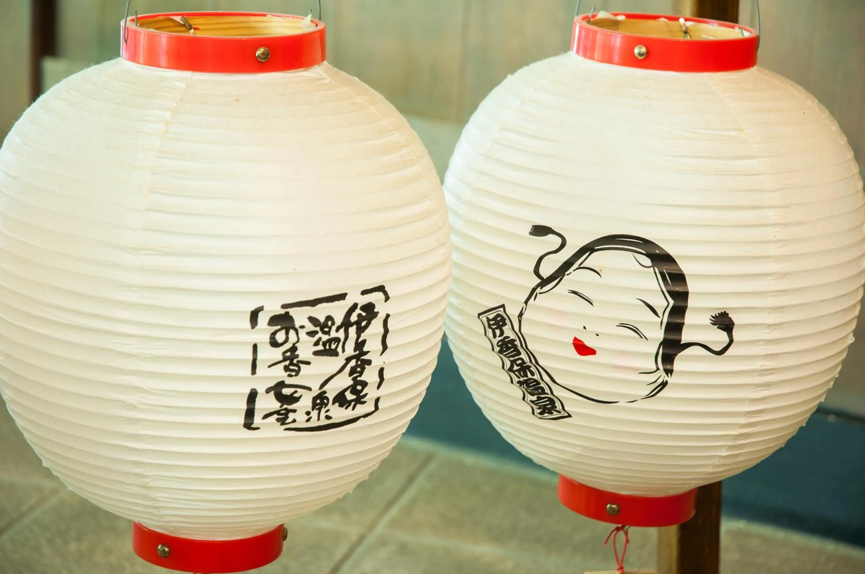 Decorative detail in Ikaho Syusuien