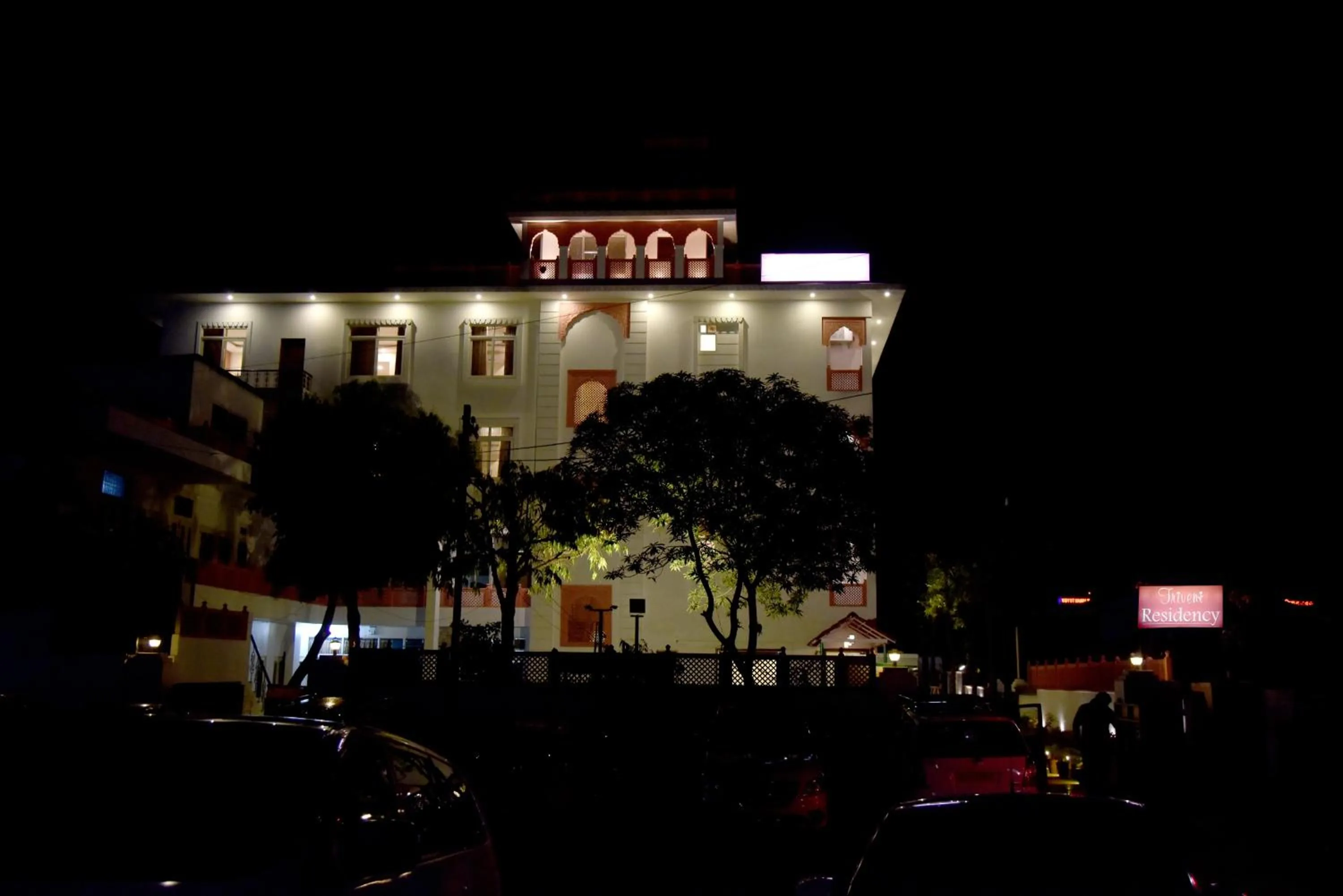 Facade/entrance in Hotel Triveni Residency