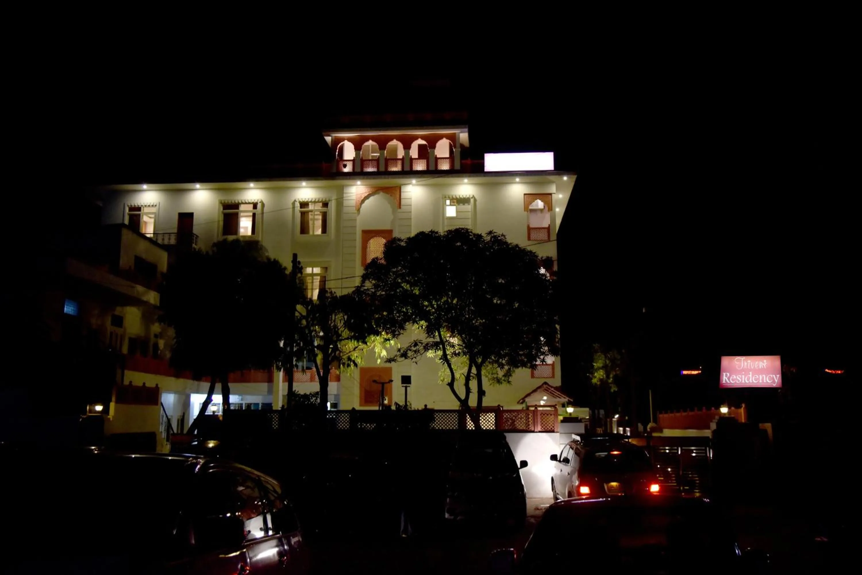 Facade/entrance in Hotel Triveni Residency