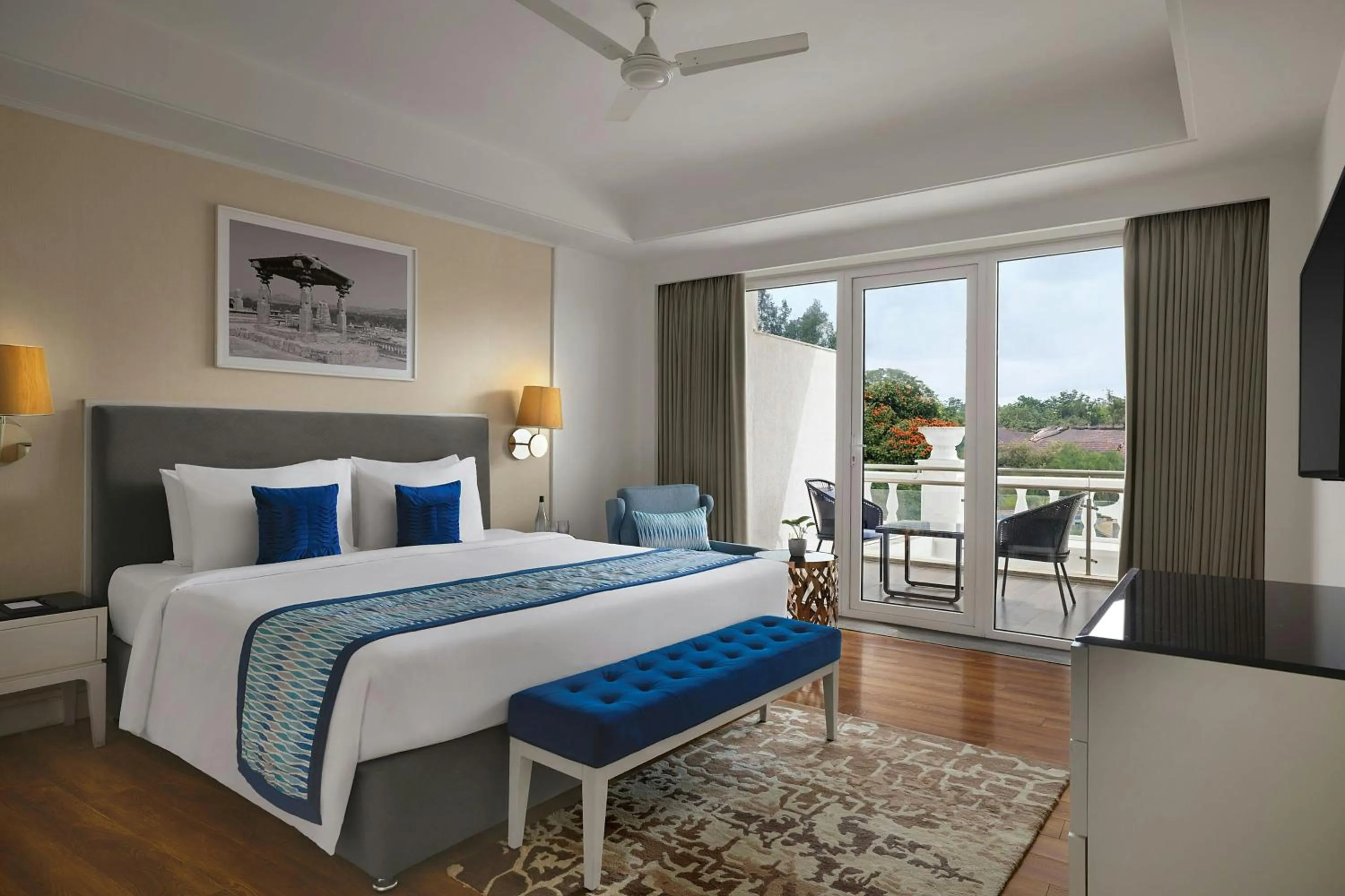 Bedroom, Bed in Amanora The Fern Pune, Series by Marriott