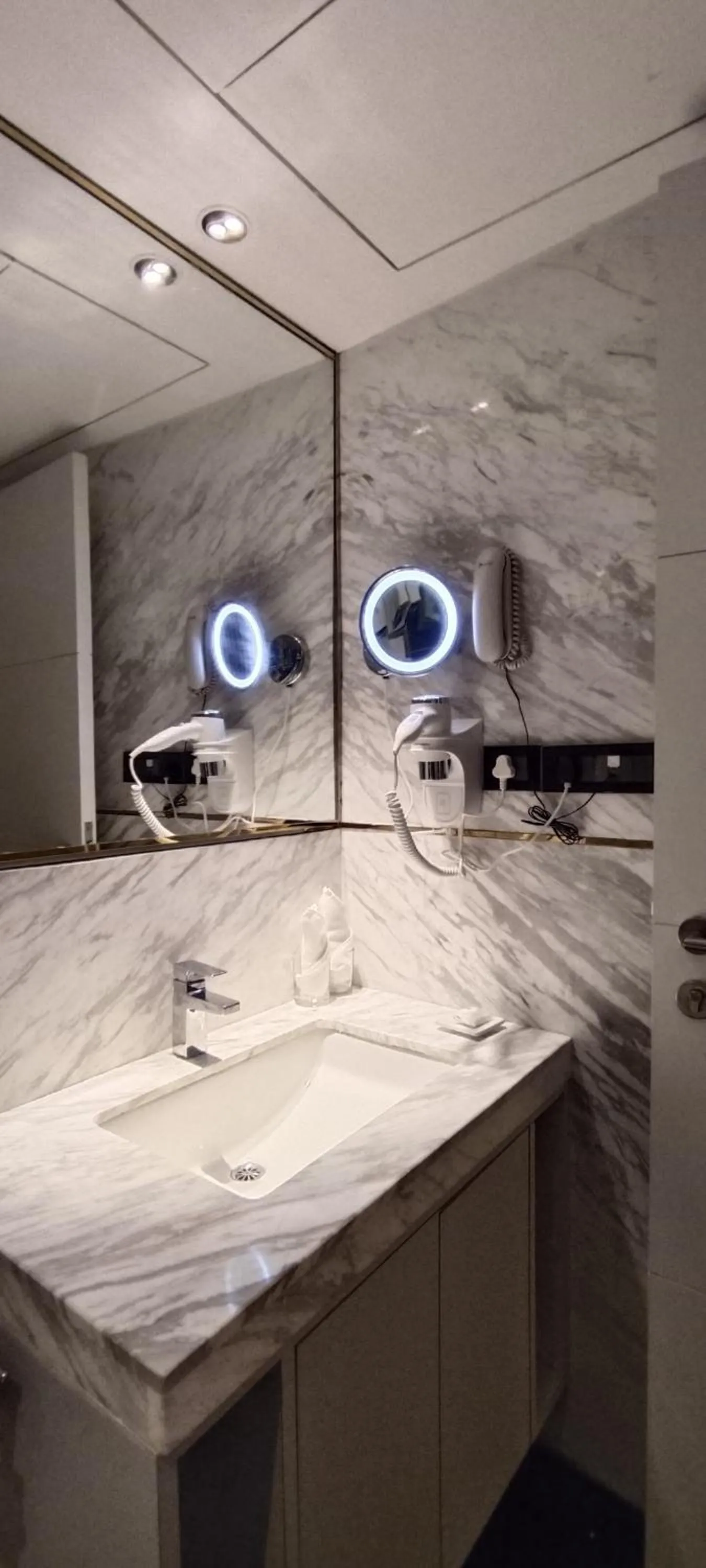 Bathroom in Amanora The Fern Pune, Series by Marriott