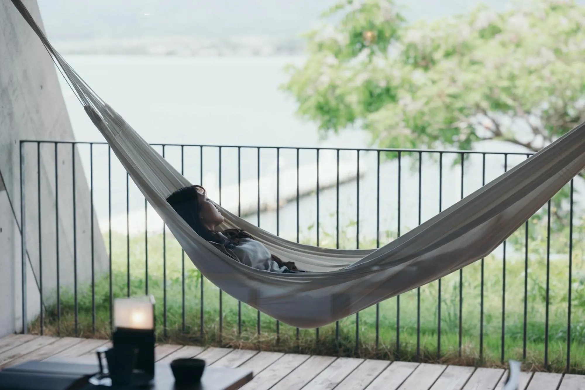 Natural landscape in Setre Marina Biwako