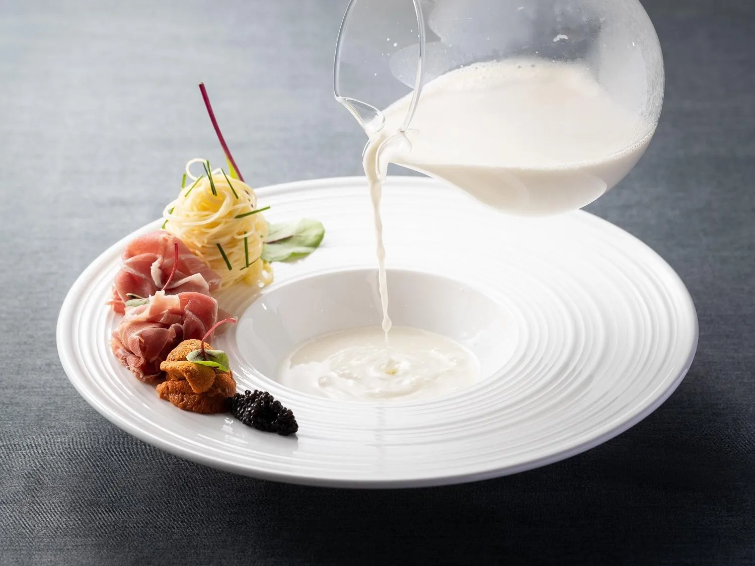 Dinner in Setre Marina Biwako