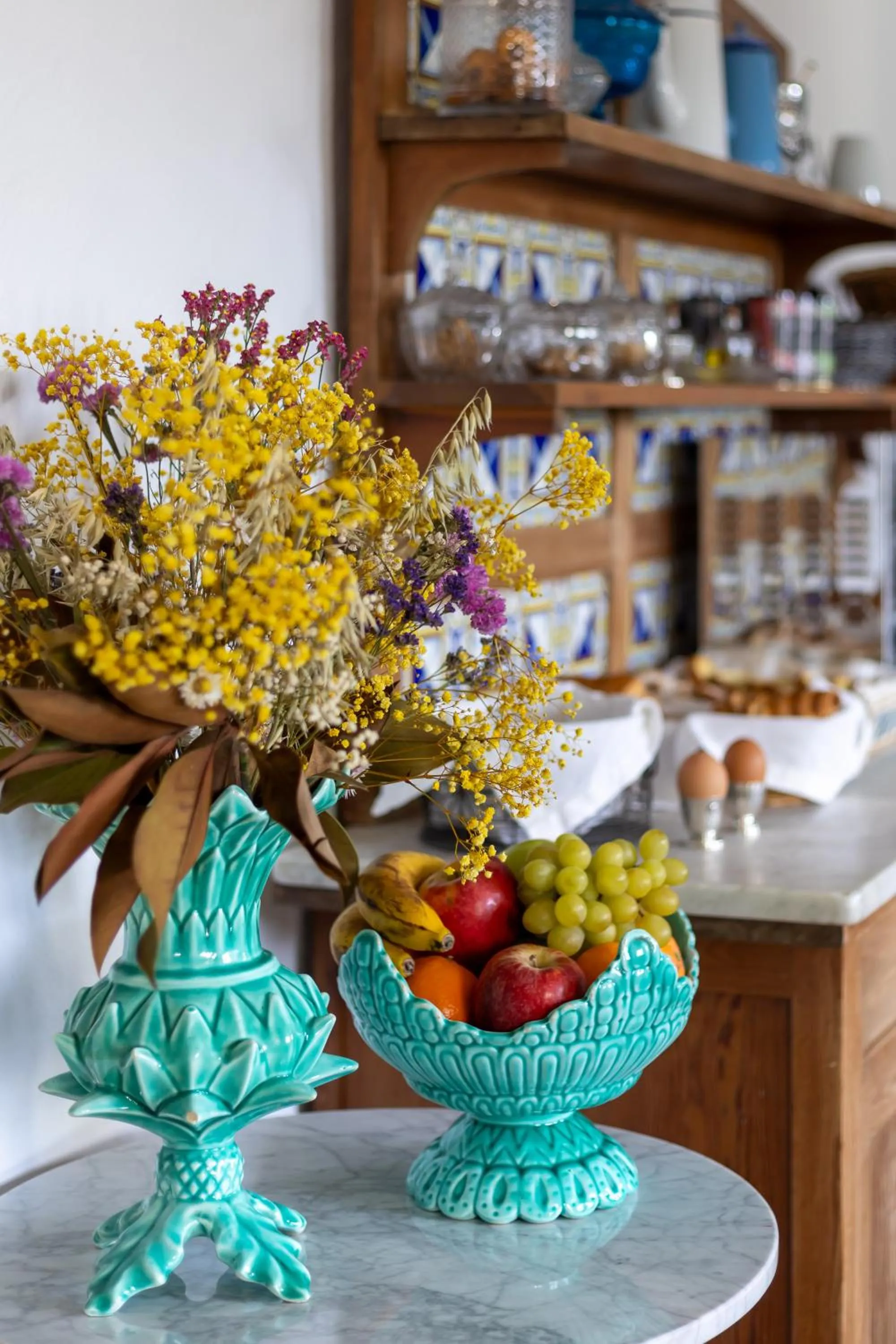 Dining area in Casona Las Cinco Calderas