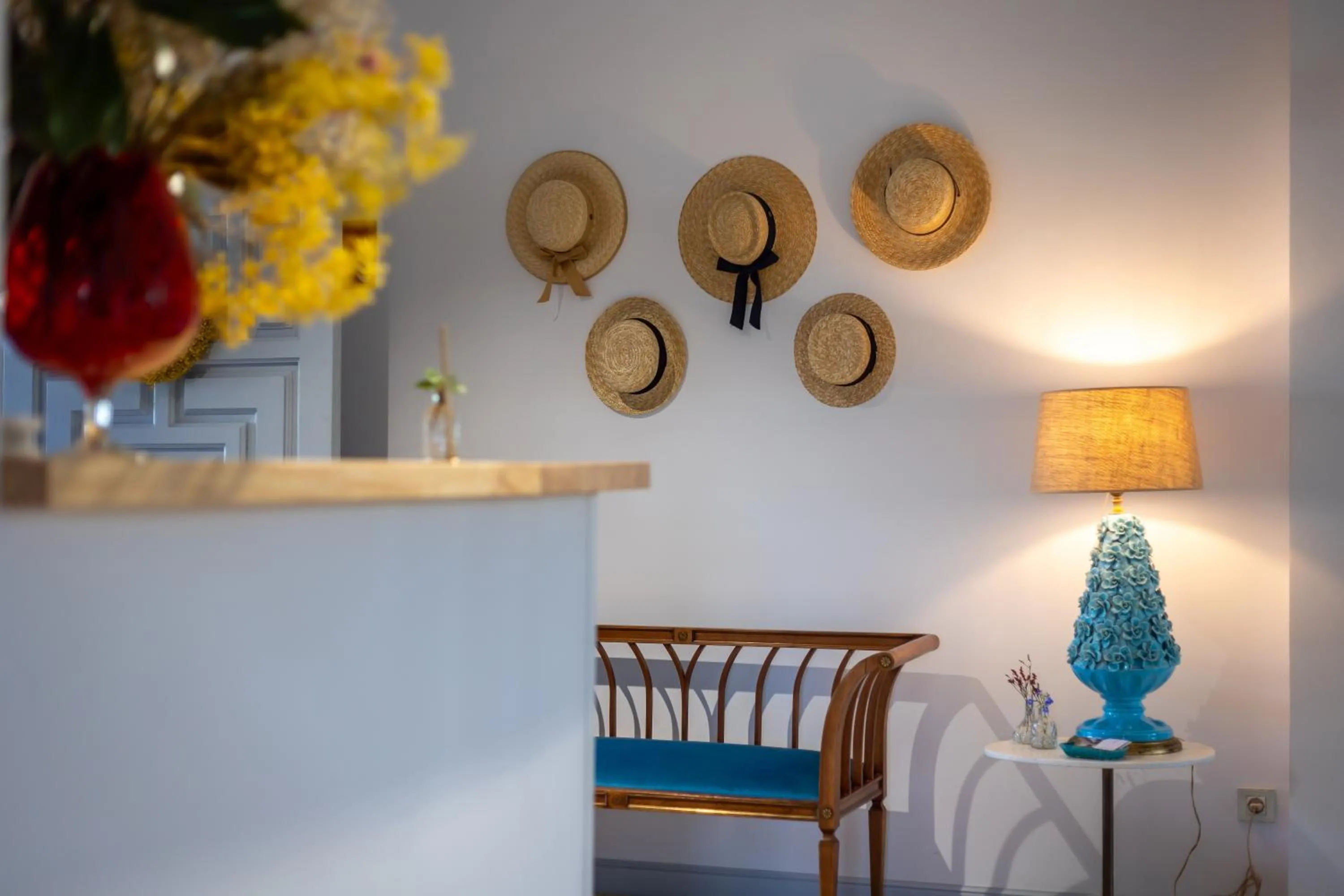 Lobby or reception in Casona Las Cinco Calderas