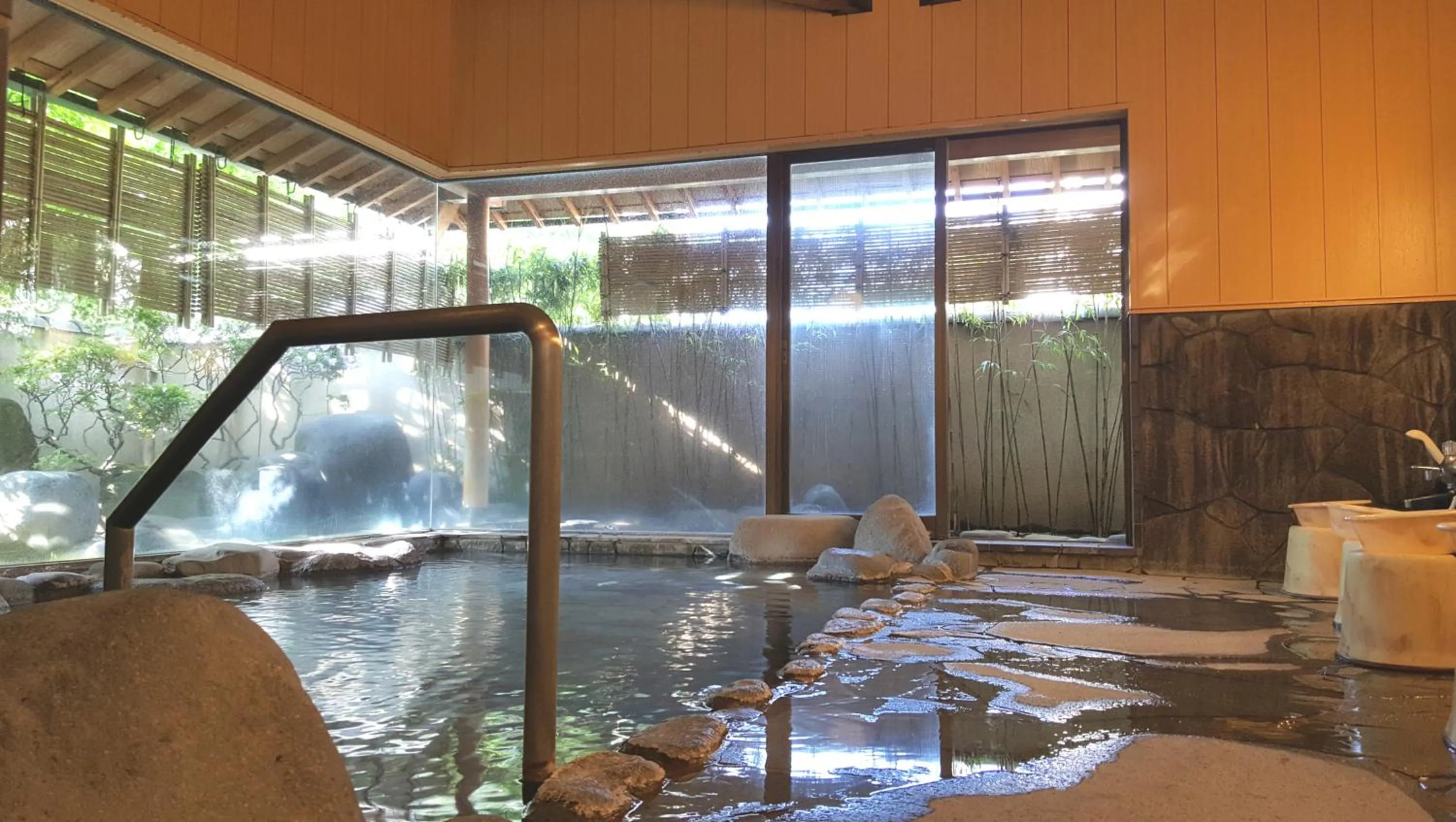 Hot Spring Bath in Satoya Ryokan
