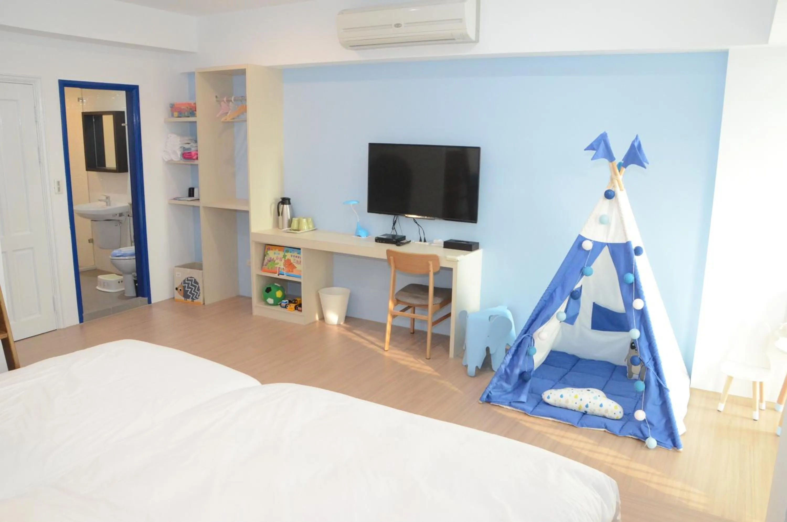 Bedroom, Bed in 胖蝸牛親子民宿