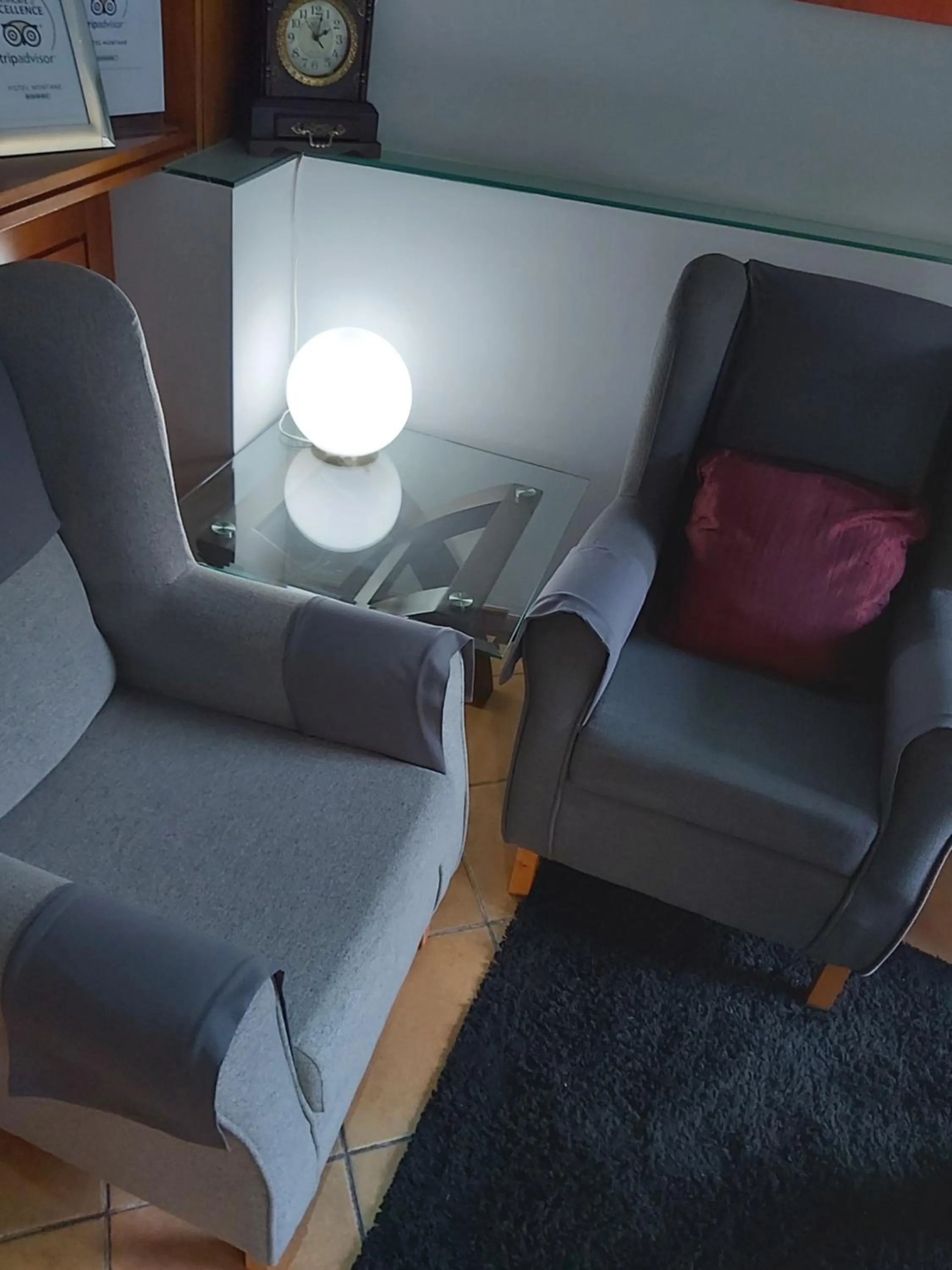 Lobby or reception in Hotel Montané