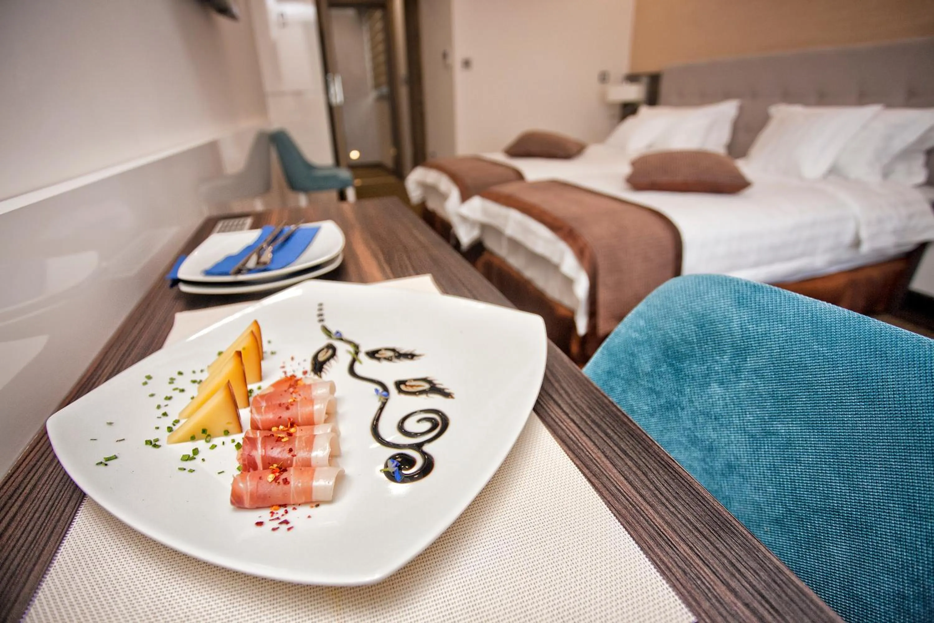 Bed in Wellness & Spa Hotel ACD