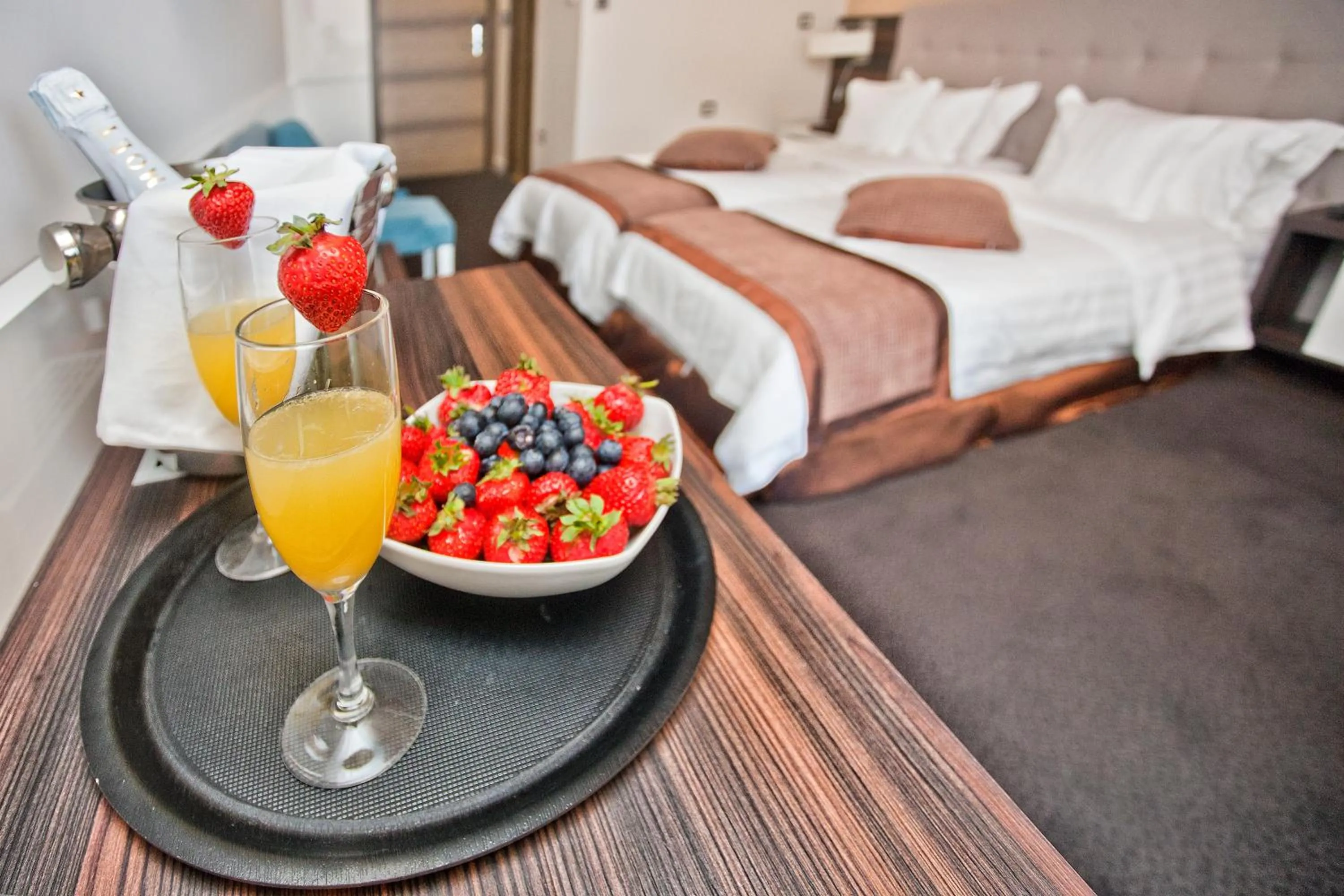 Bed in Wellness & Spa Hotel ACD