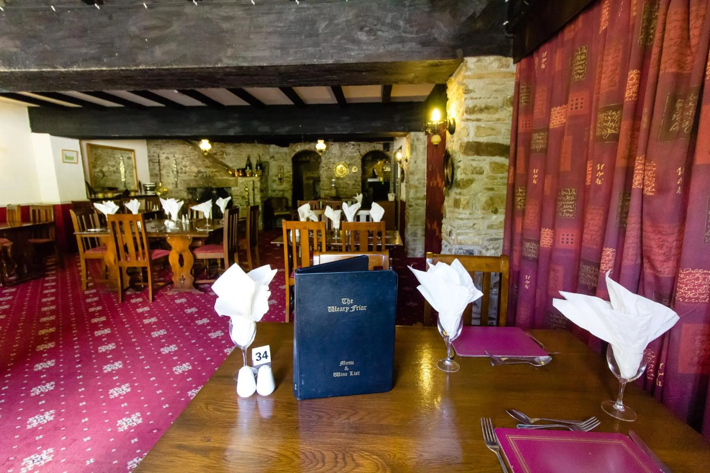 Banquet/Function facilities in The Weary Friar Inn