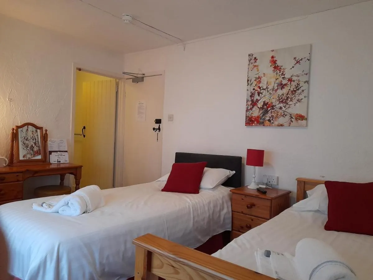 Bed in The Weary Friar Inn