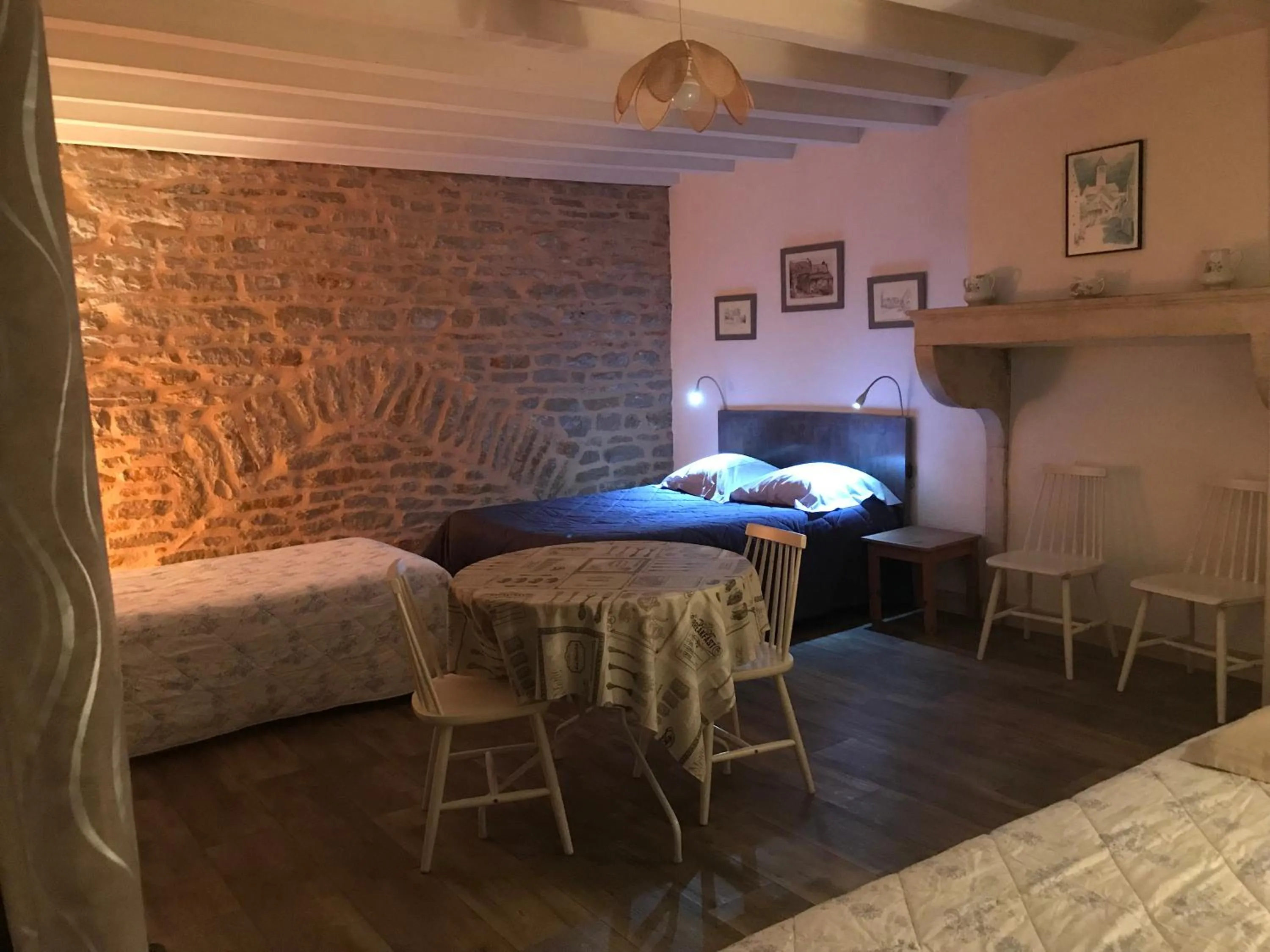 Bed in Chez Sylvie et Thierry