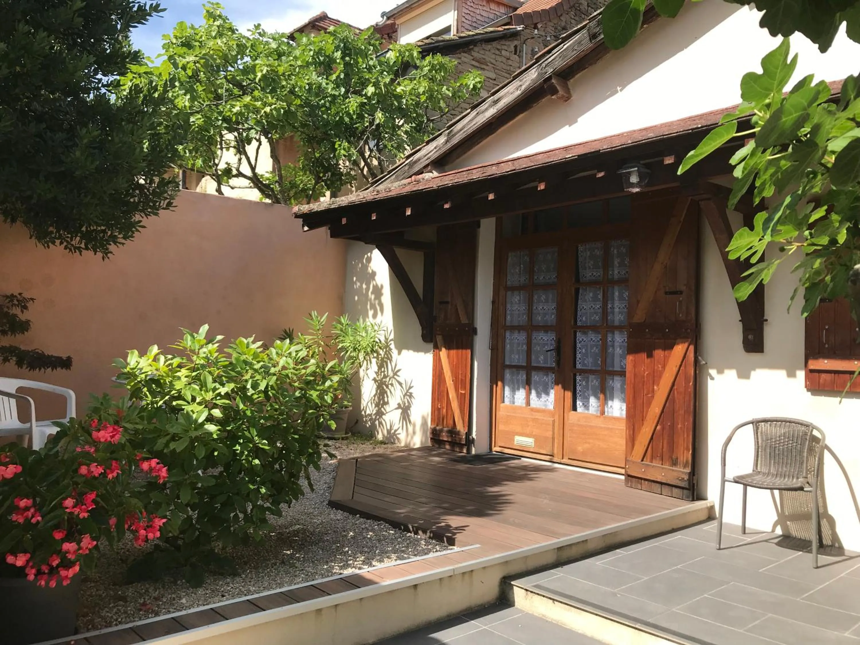 Patio in Chez Sylvie et Thierry