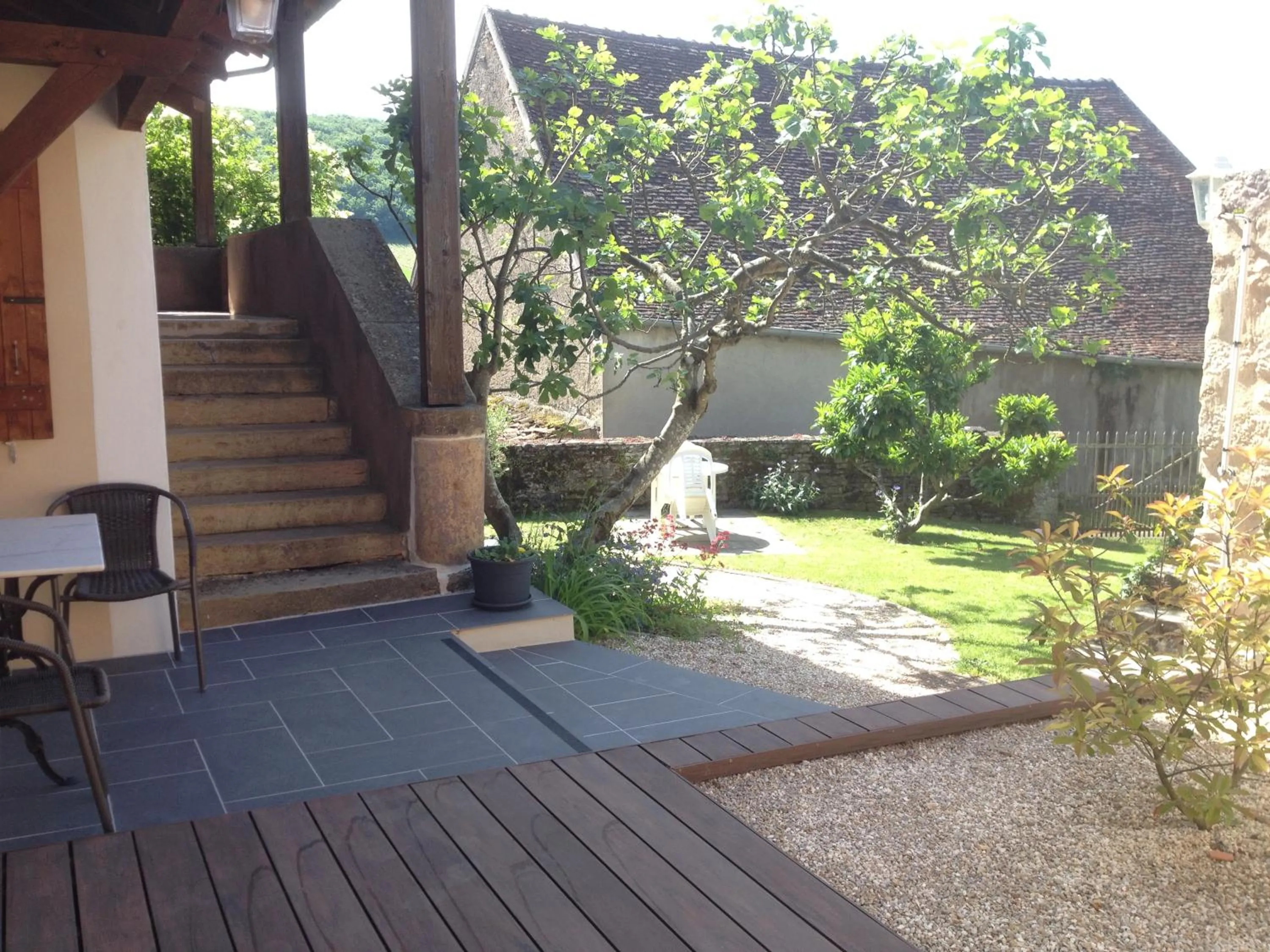Balcony/Terrace in Chez Sylvie et Thierry