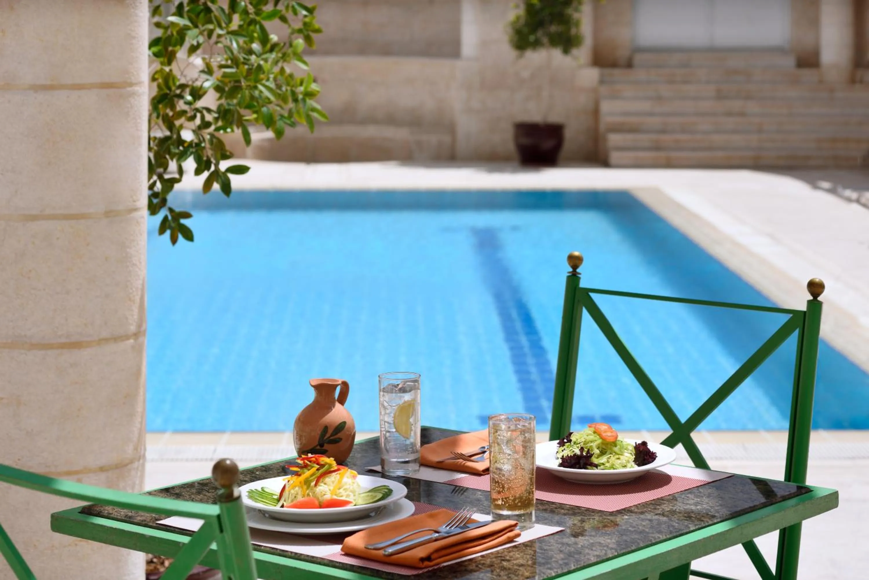 Continental breakfast in Mövenpick Resort Petra