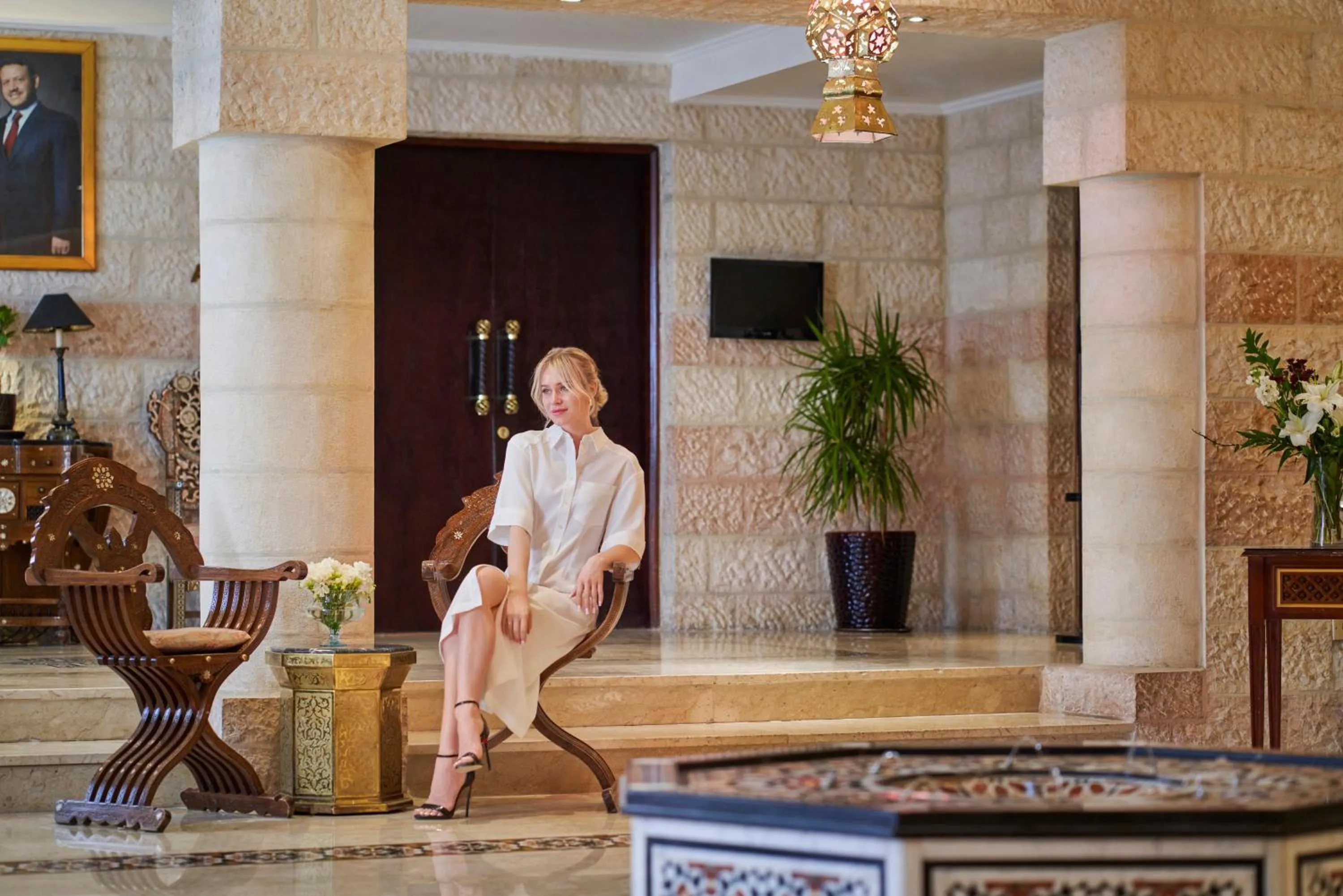 Lobby or reception in Mövenpick Resort Petra