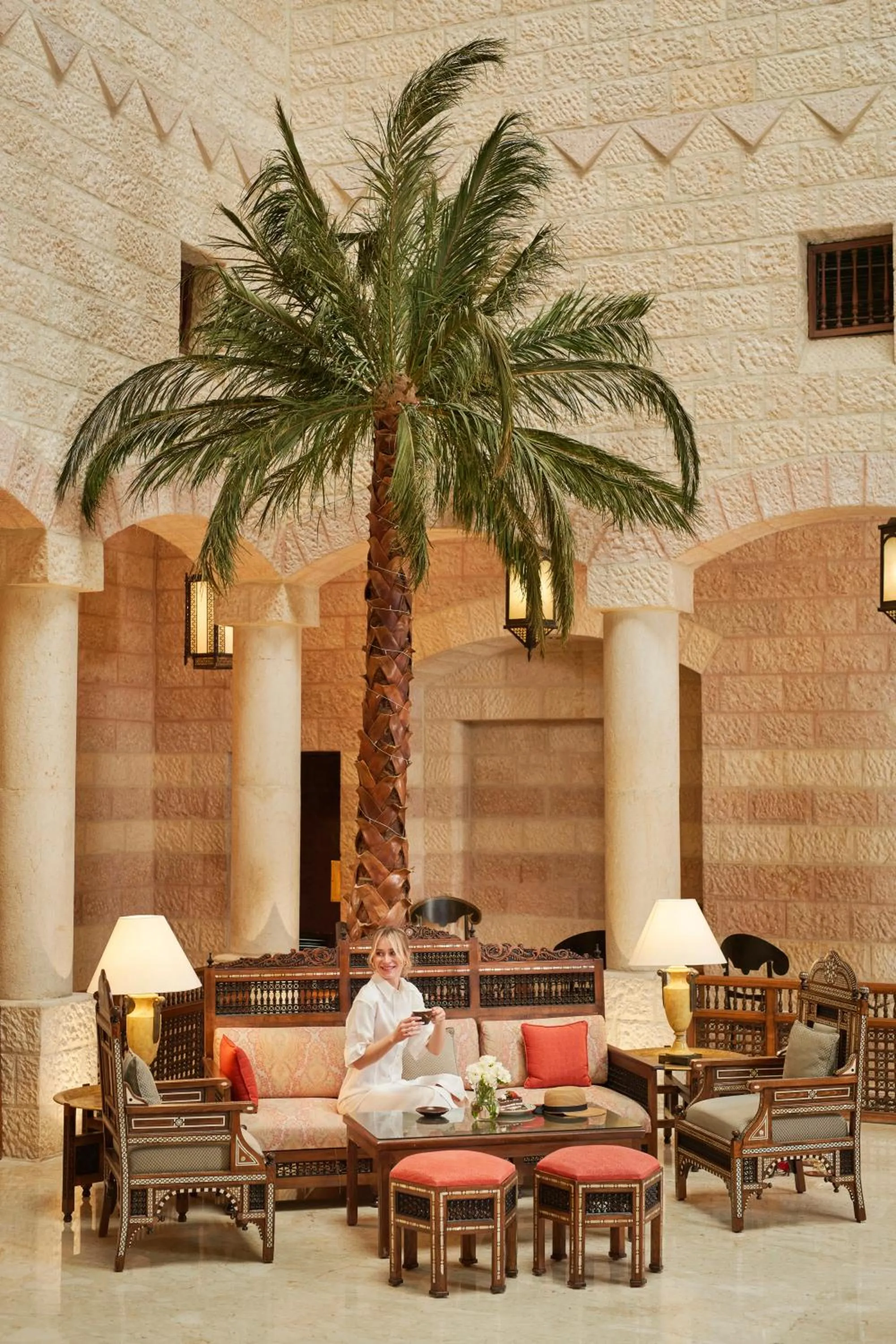 Lobby or reception in Mövenpick Resort Petra