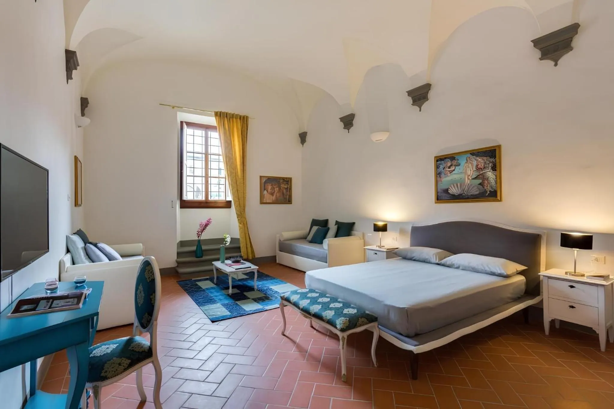 Bedroom, Bed in Residenza d'Epoca Galleria dell'Accademia