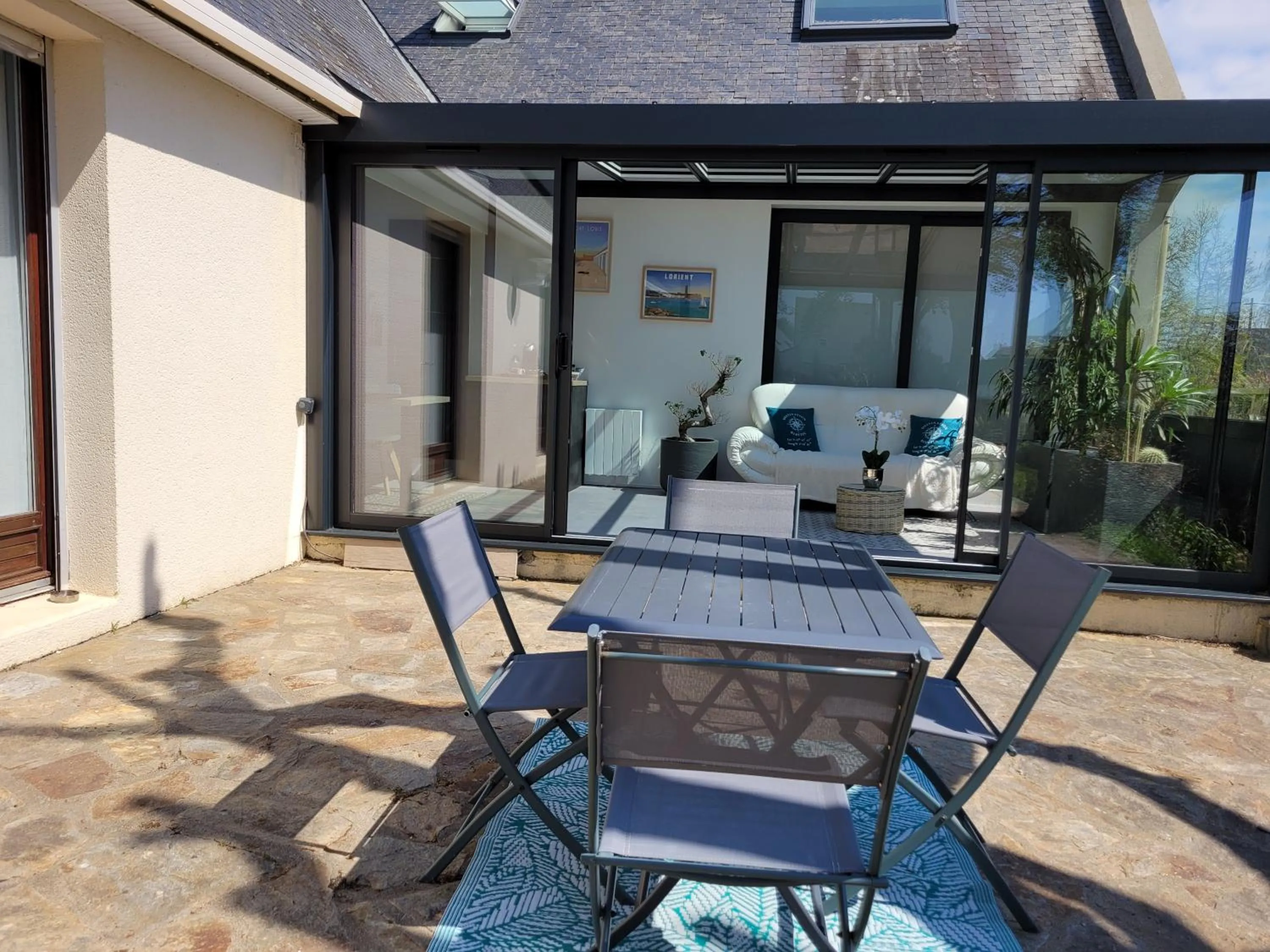 Balcony/Terrace in Mon petit coin de Bretagne